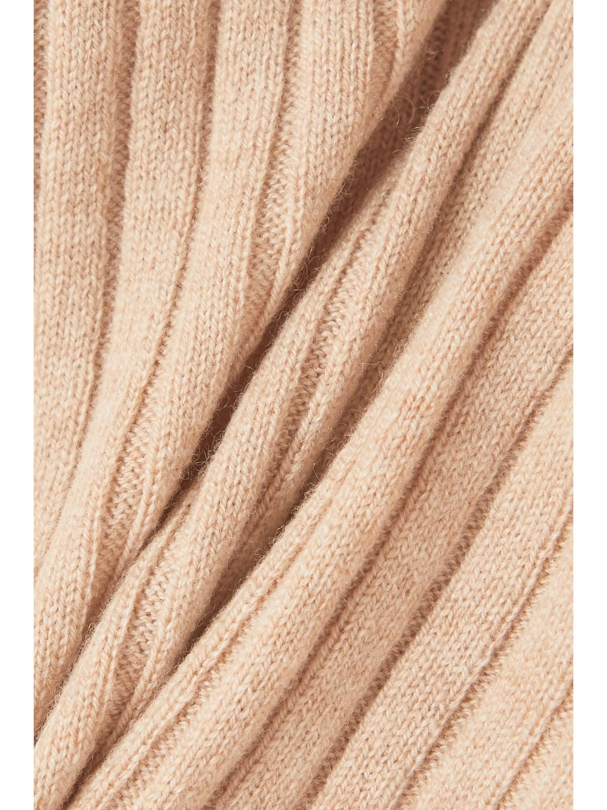 Coeur ribbed wool and cashmere-blend briefs view
