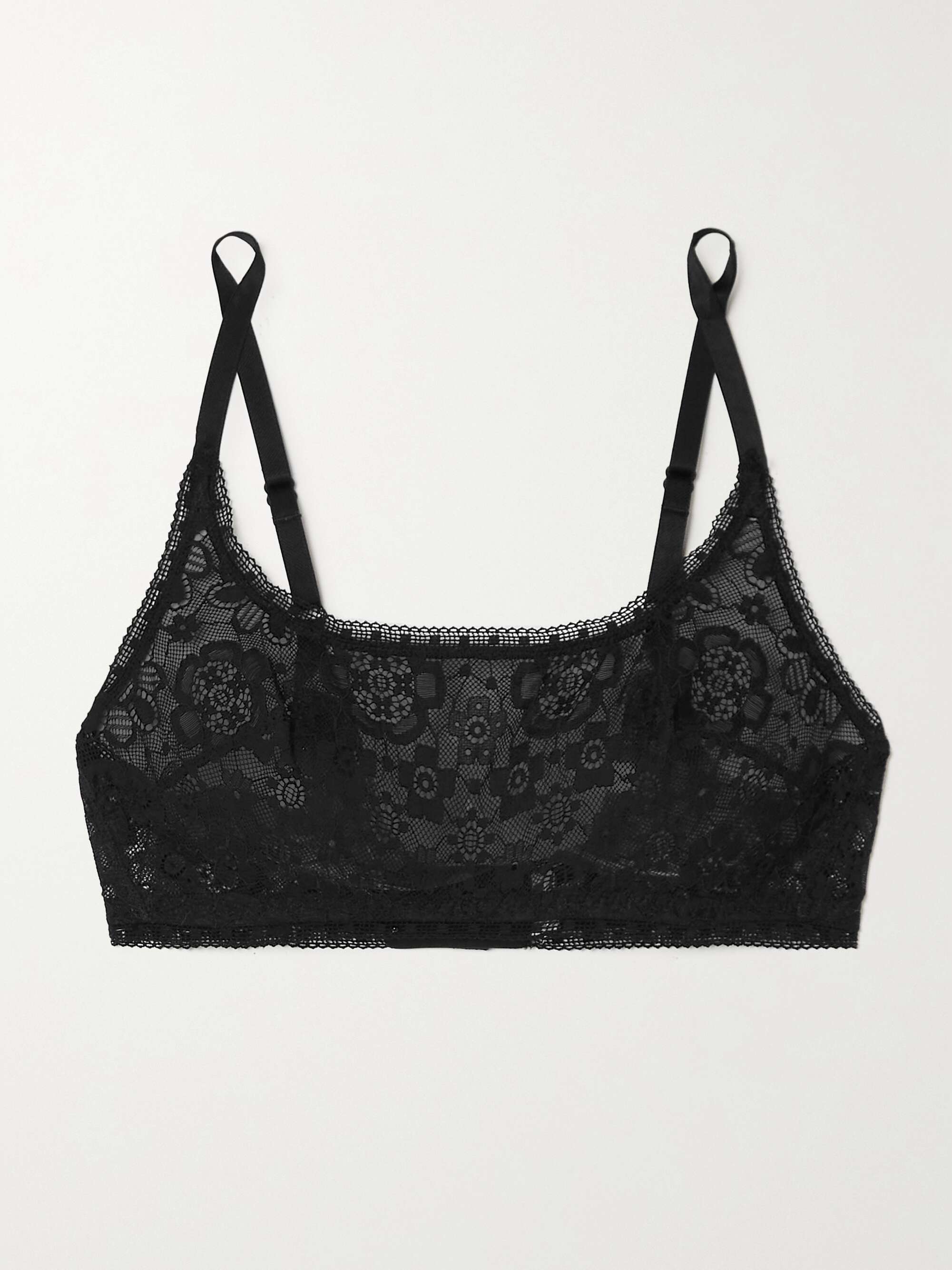 Evasion stretch-lace soft-cup bra view