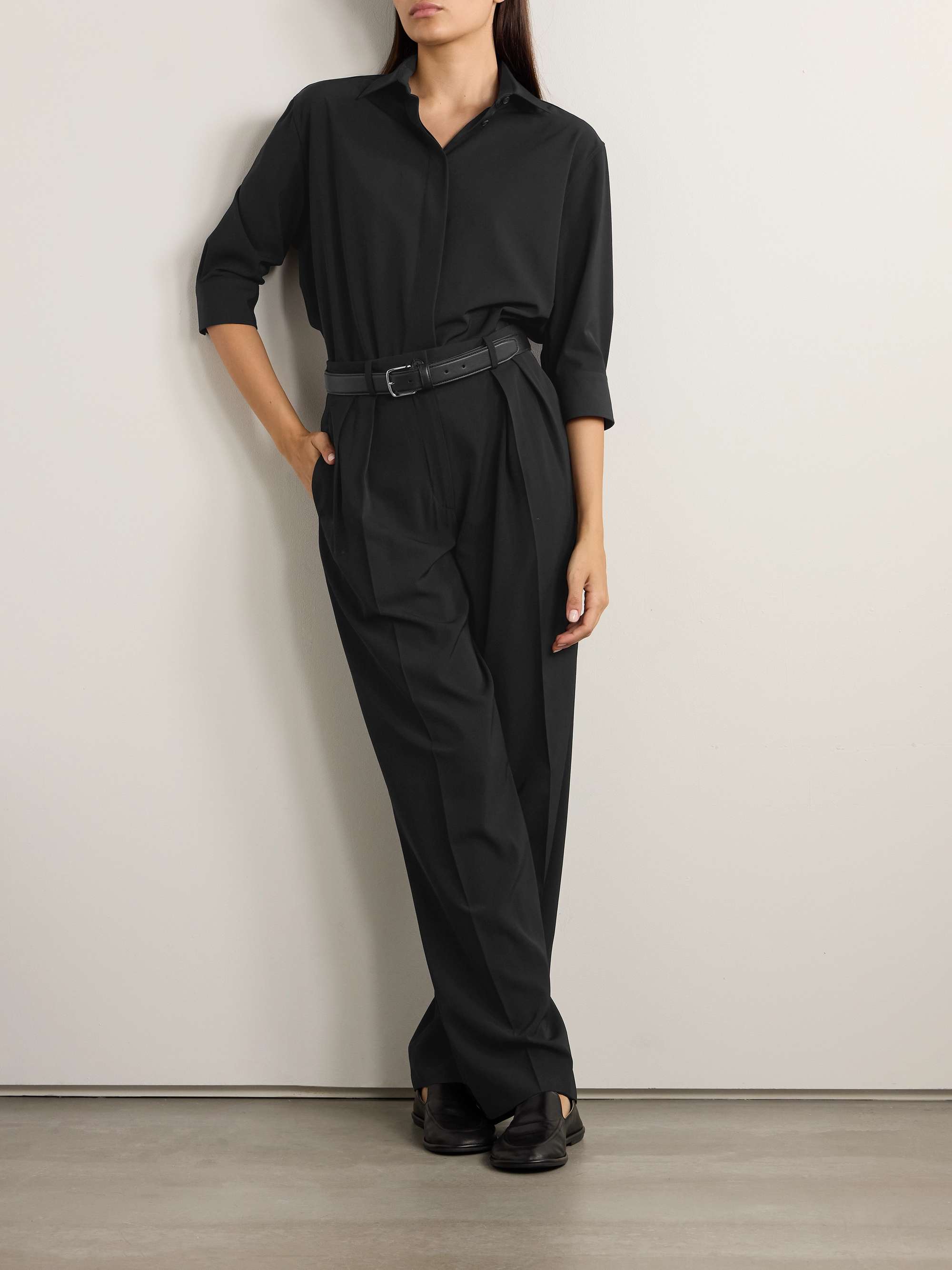 Essentials Elada crepe shirt view