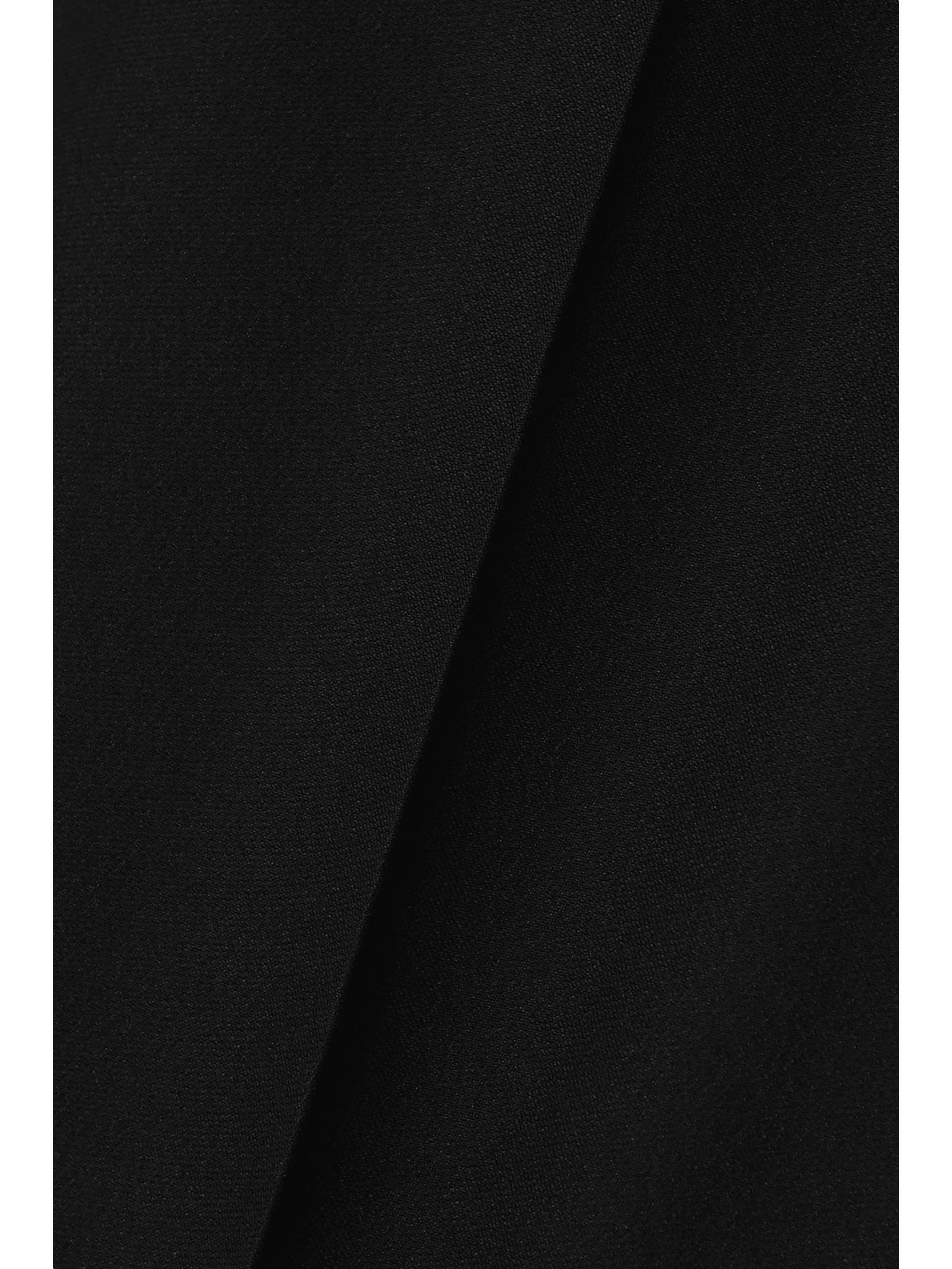 Cropped woven straight-leg pants view