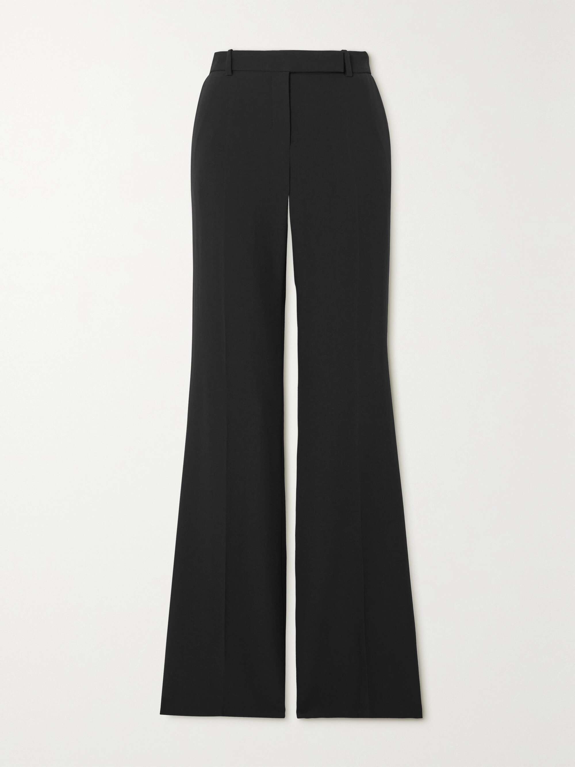 Crepe bootcut pants view