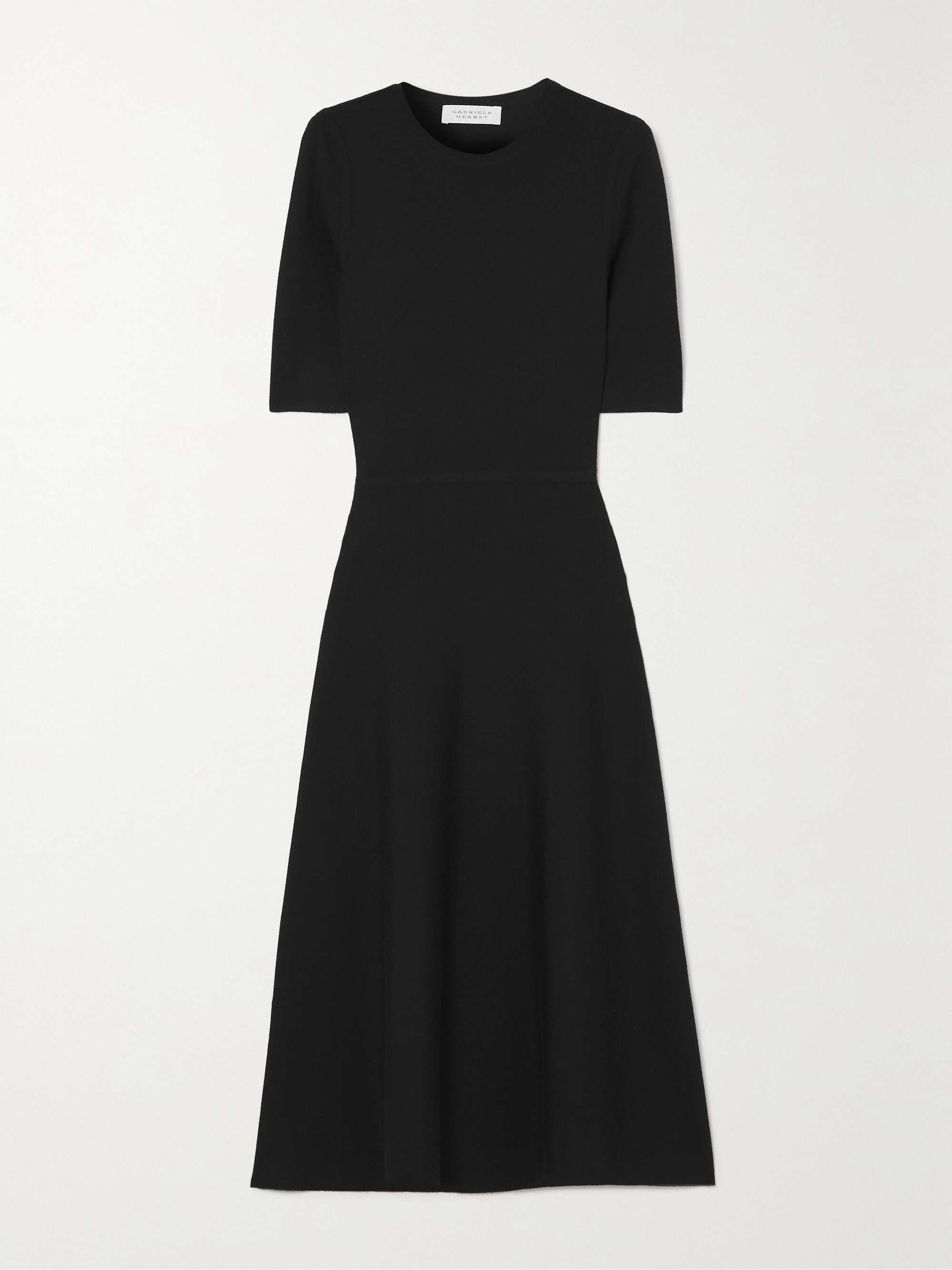 Seymore wool, cashmere and silk-blend midi dress view
