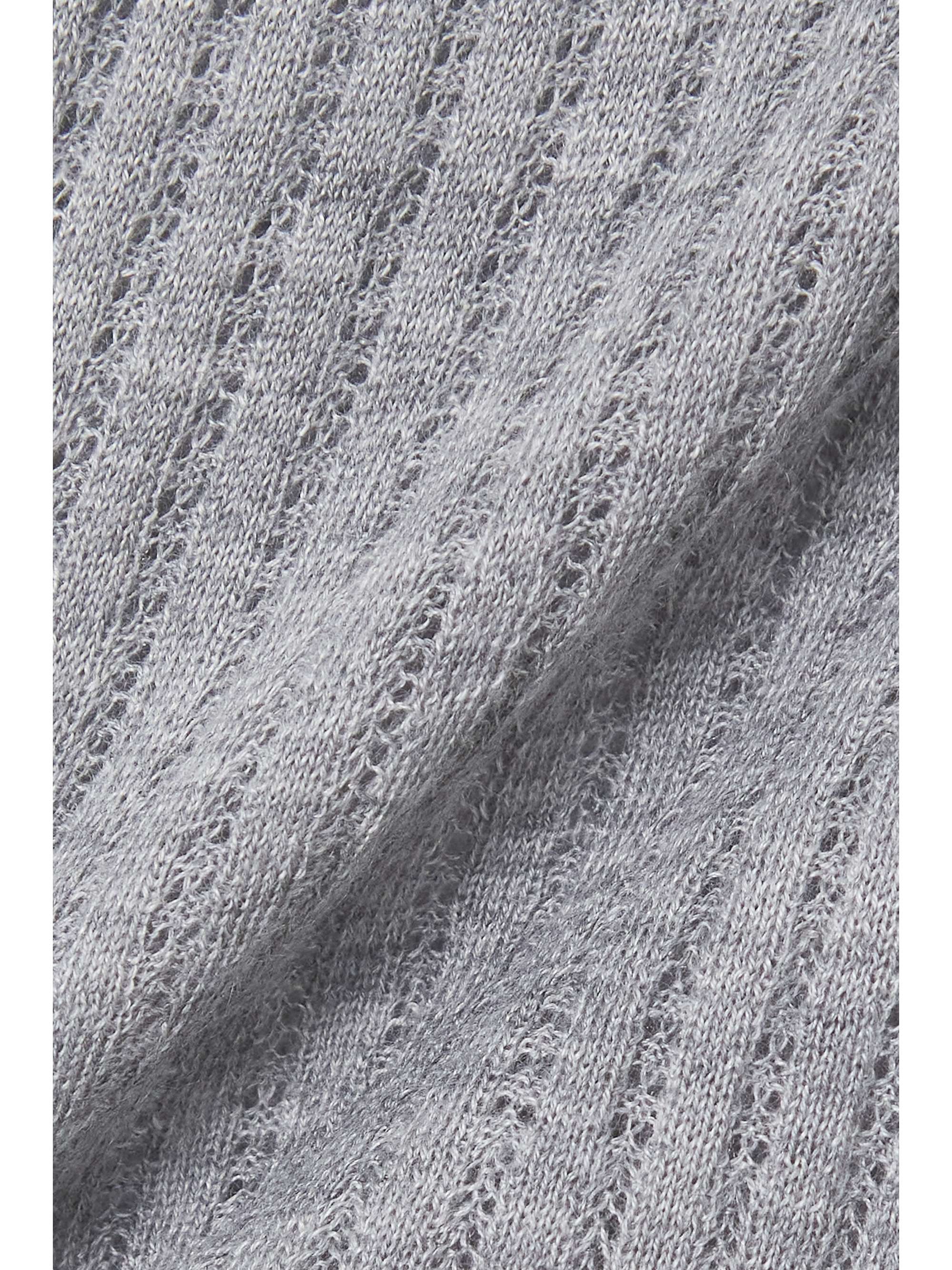 Nevin pointelle-knit cashmere and silk-blend tank view