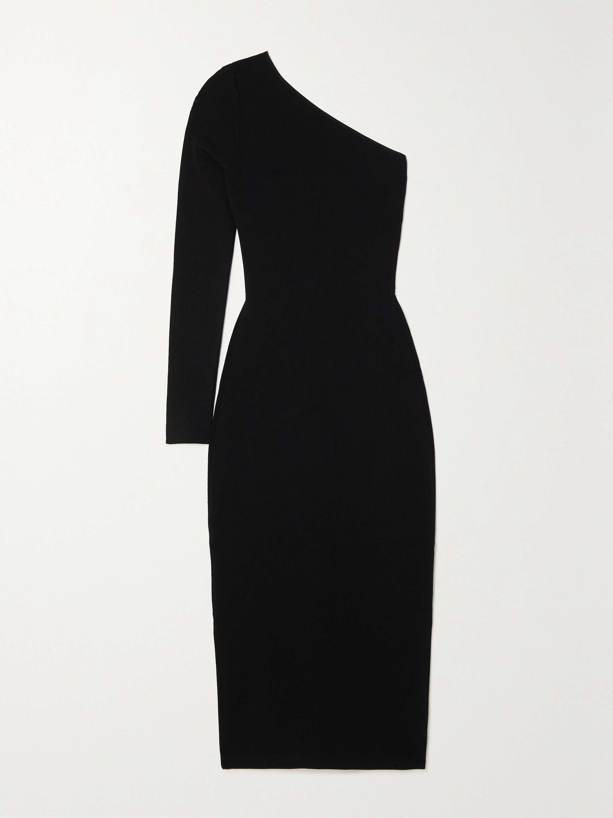 VB Body one-shoulder stretch-knit midi dress view