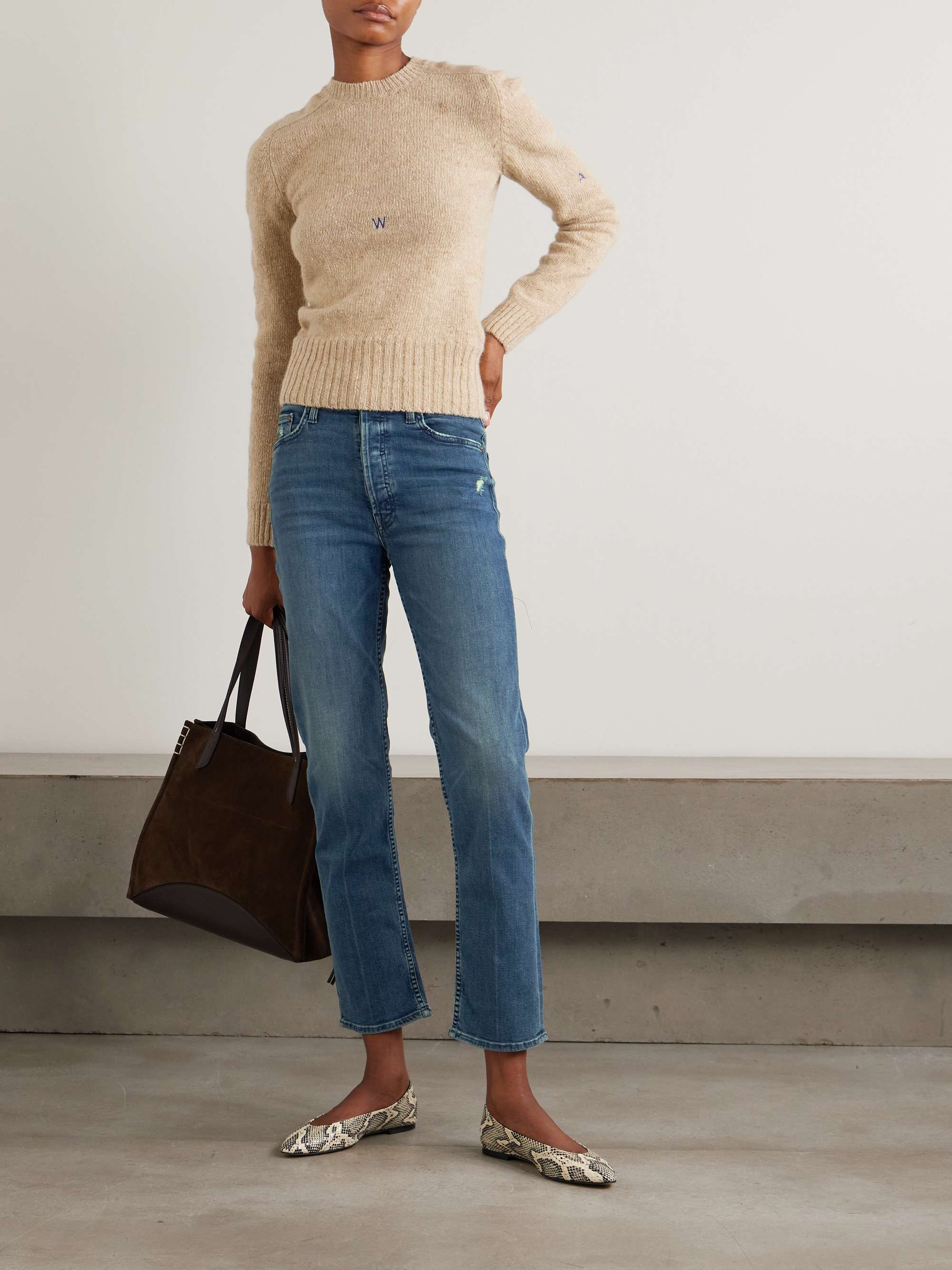 + NET SUSTAIN The Tomcat Hover high-rise straight leg jeans view