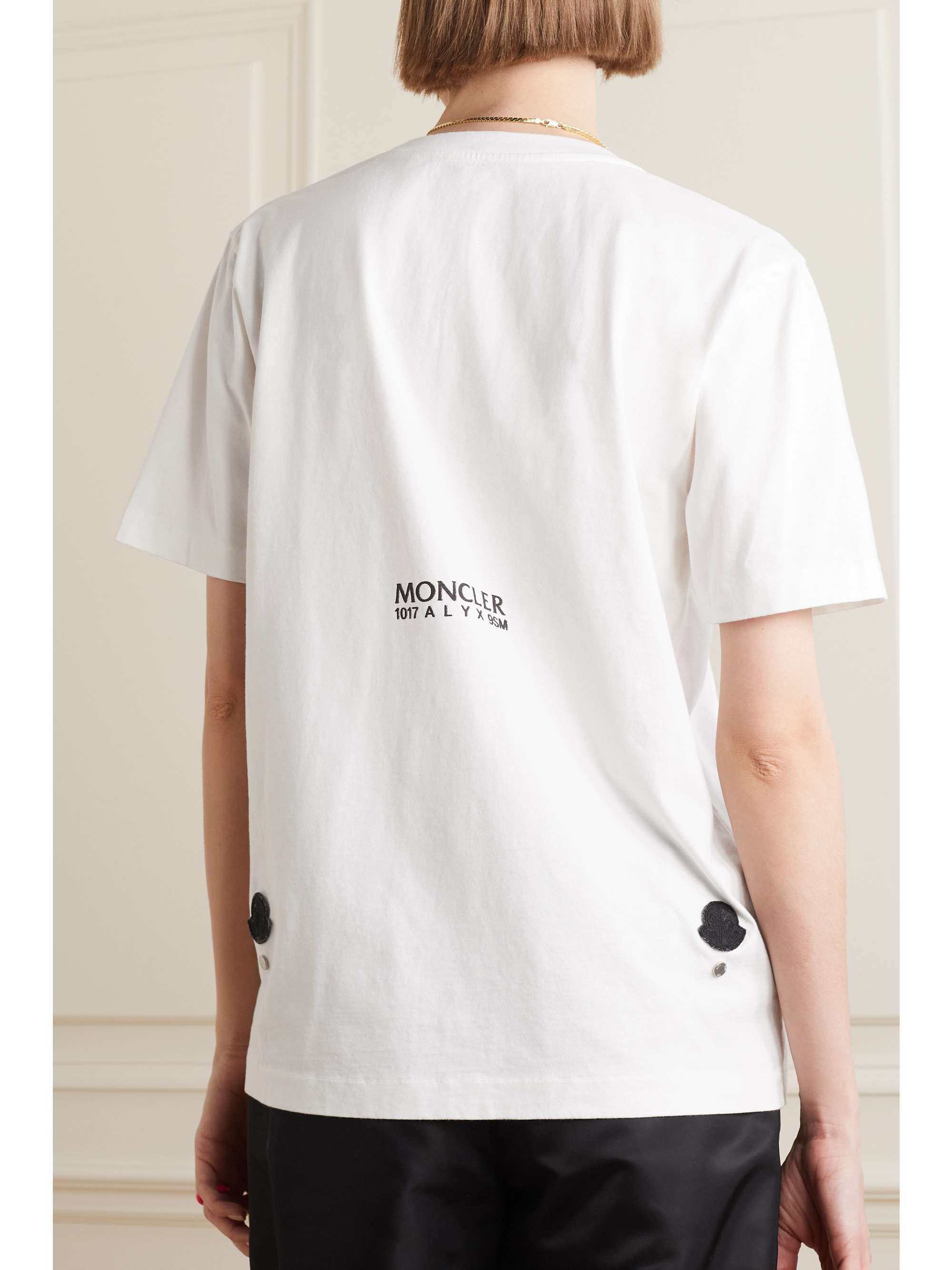 + 1017 ALYX 9SM printed cotton-jersey T-shirt view