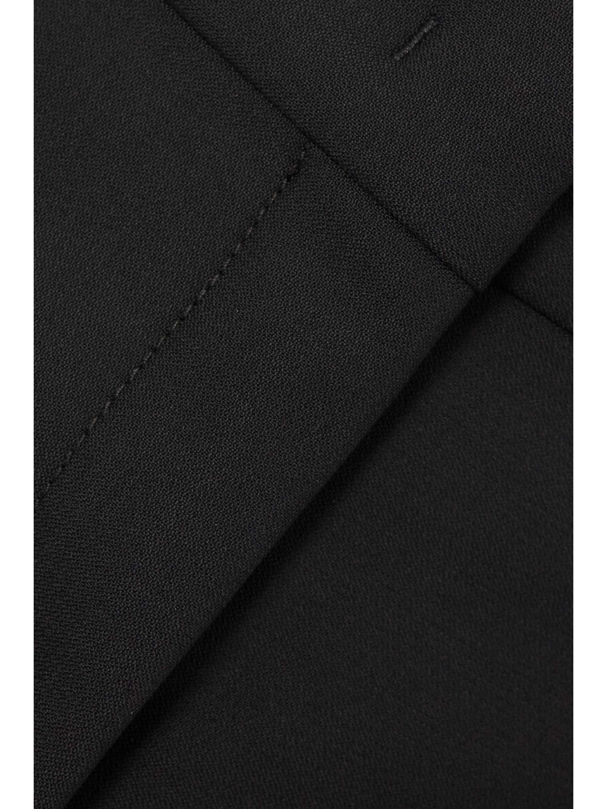 + NET SUSTAIN pleated merino wool straight-leg pants view