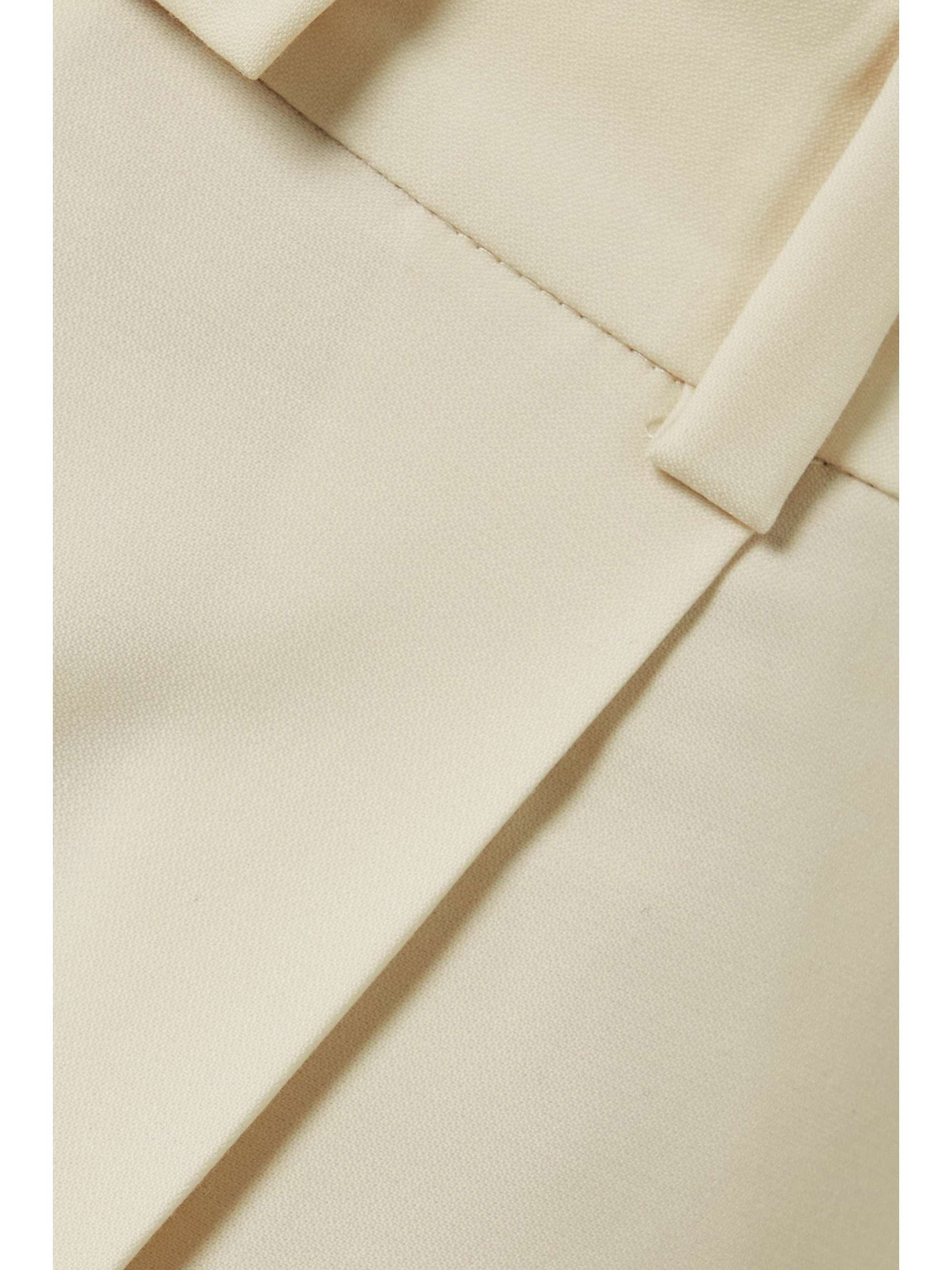 + NET SUSTAIN pleated merino wool-twill wide-leg pants view