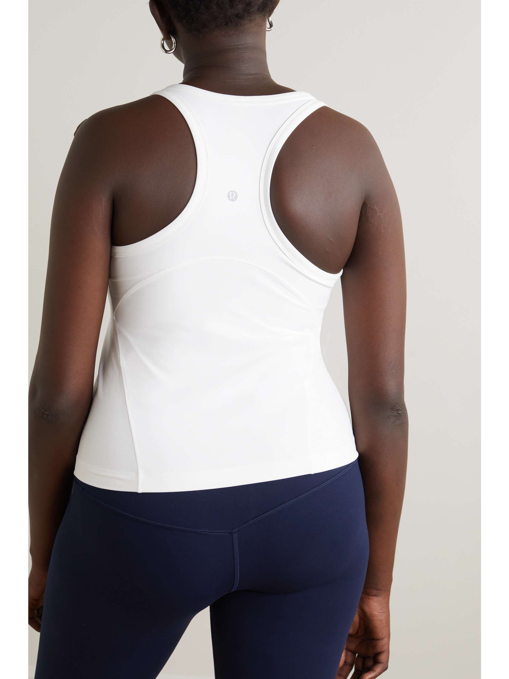 Align™ Waist-Length Racerback Nulu™ tank view