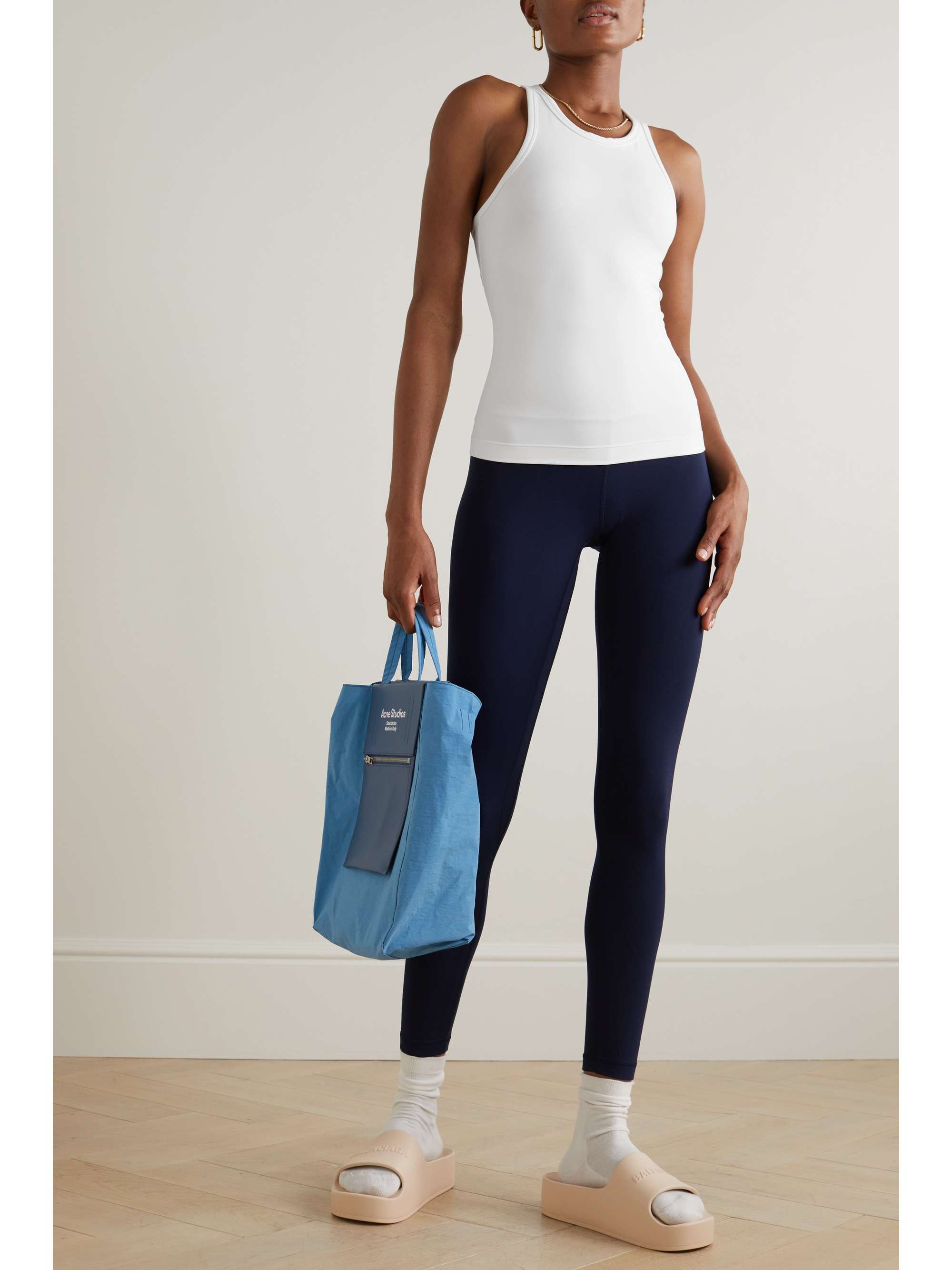 Align™ Waist-Length Racerback Nulu™ tank view