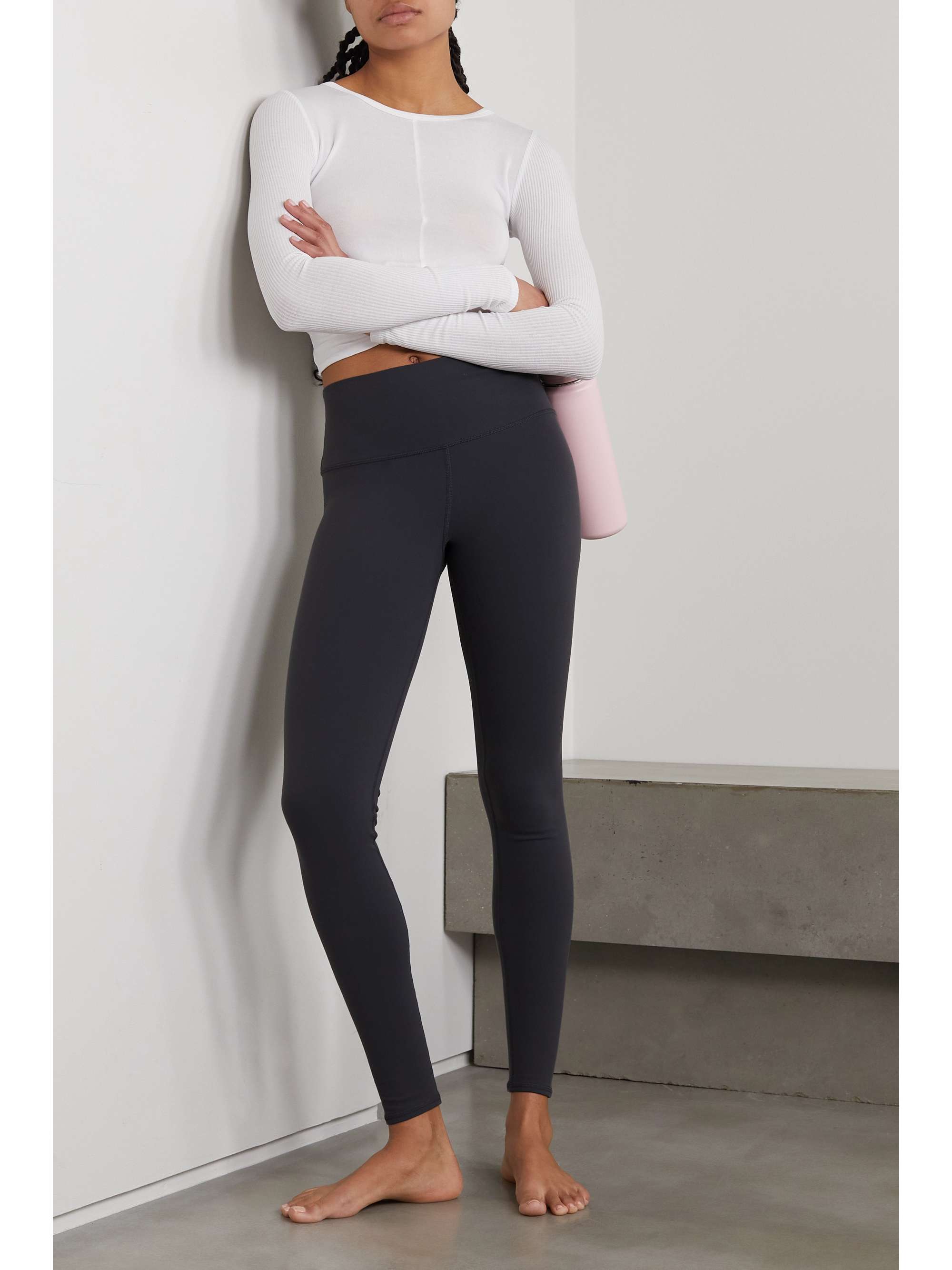 Airbrush stretch leggings view