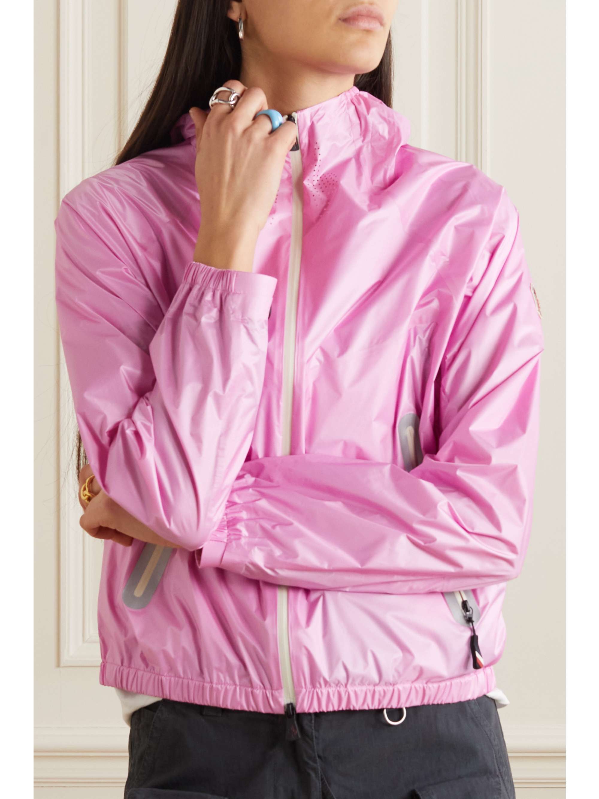 Crozat hooded shell jacket view