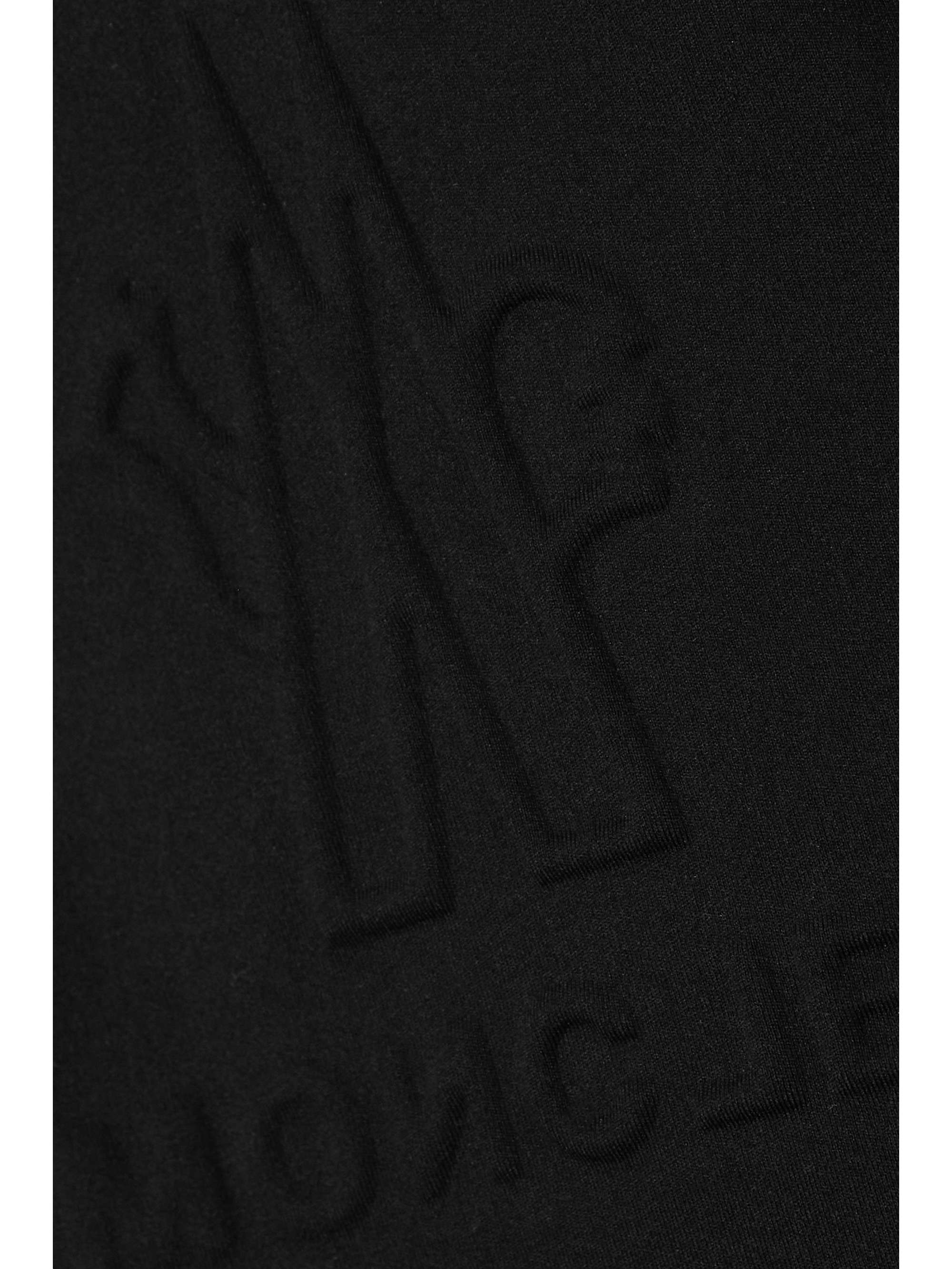 Embossed jersey hoodie view