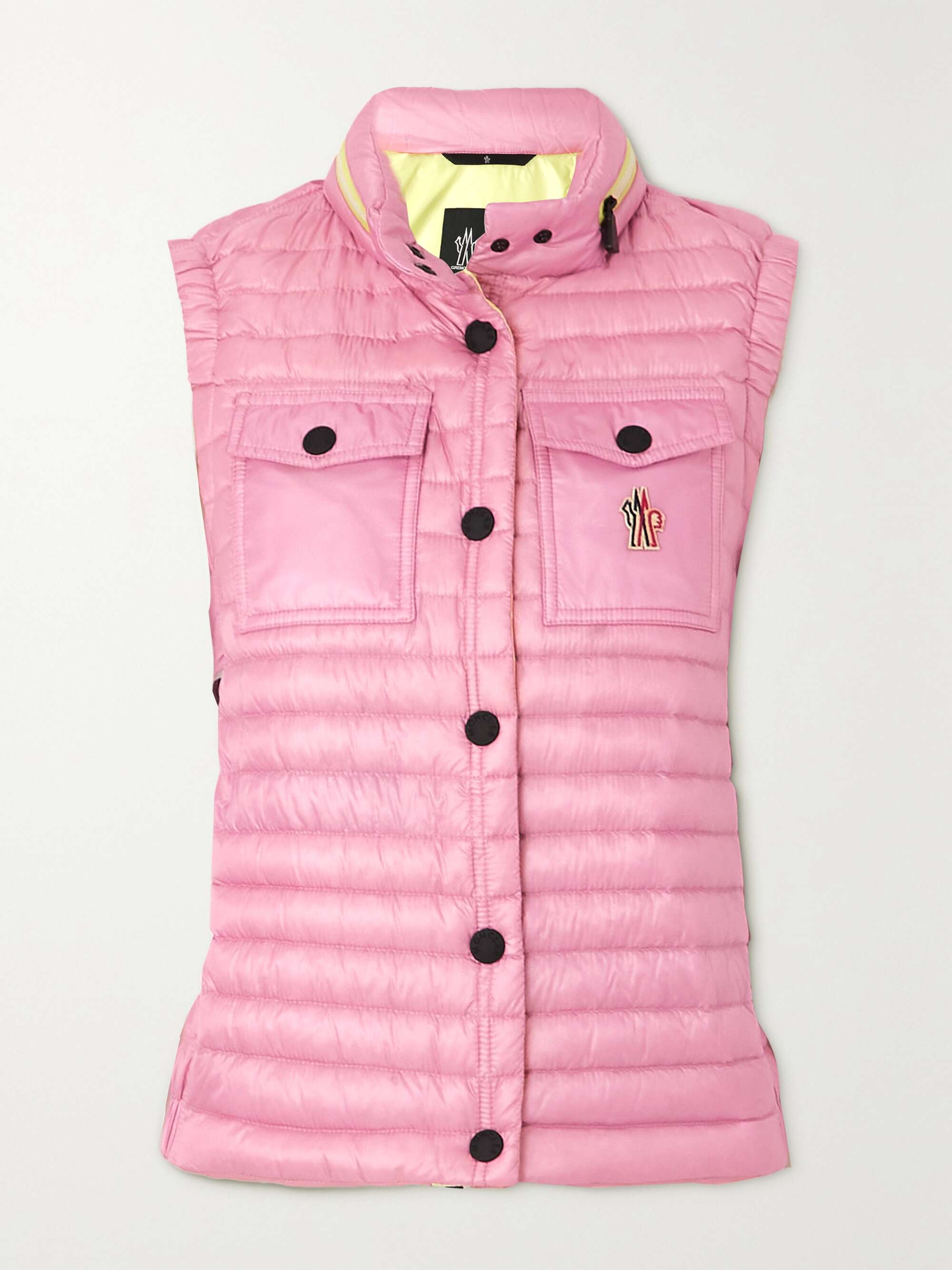 Gumiane quilted shell down vest view