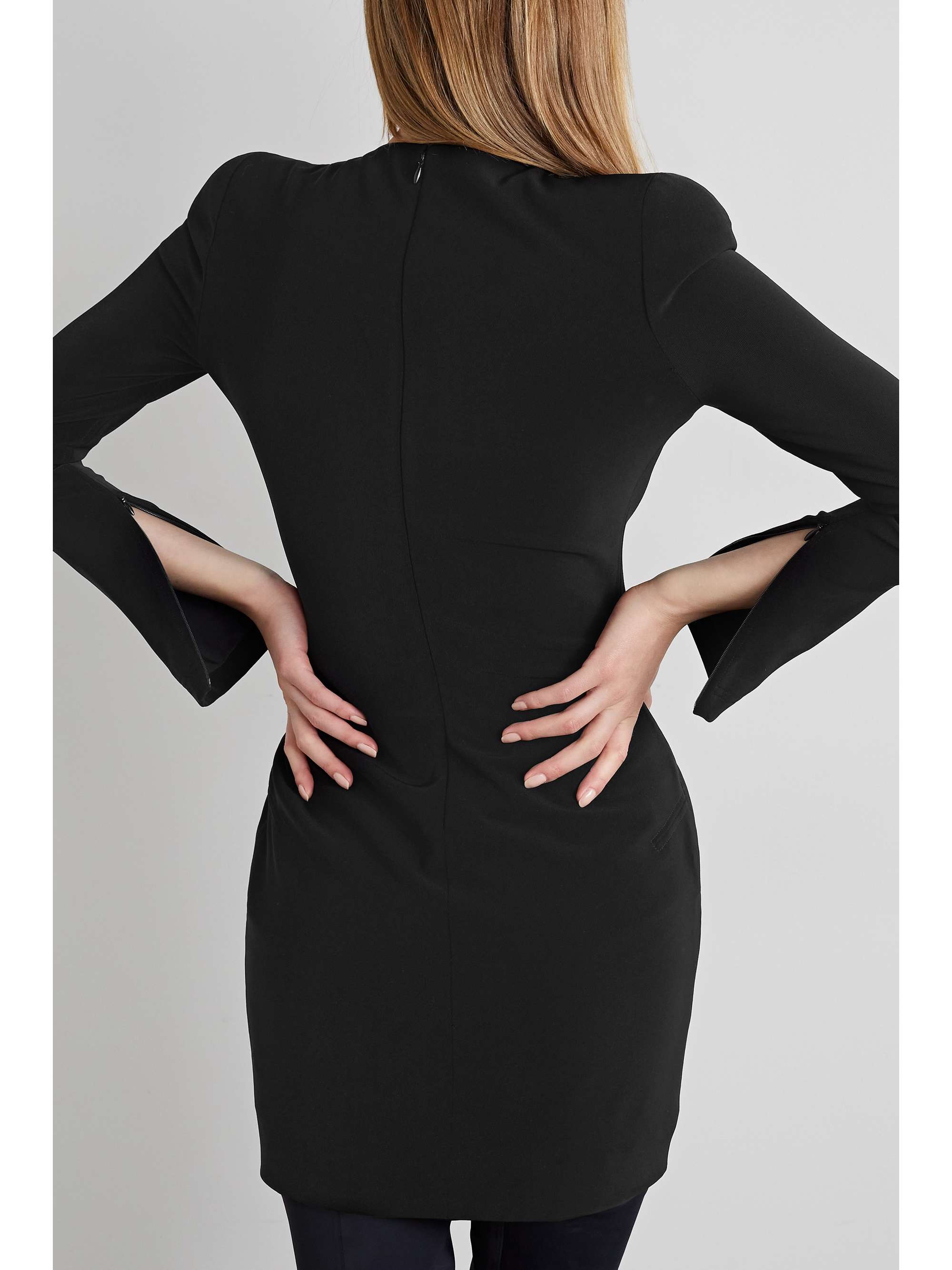 Crepe mini dress view