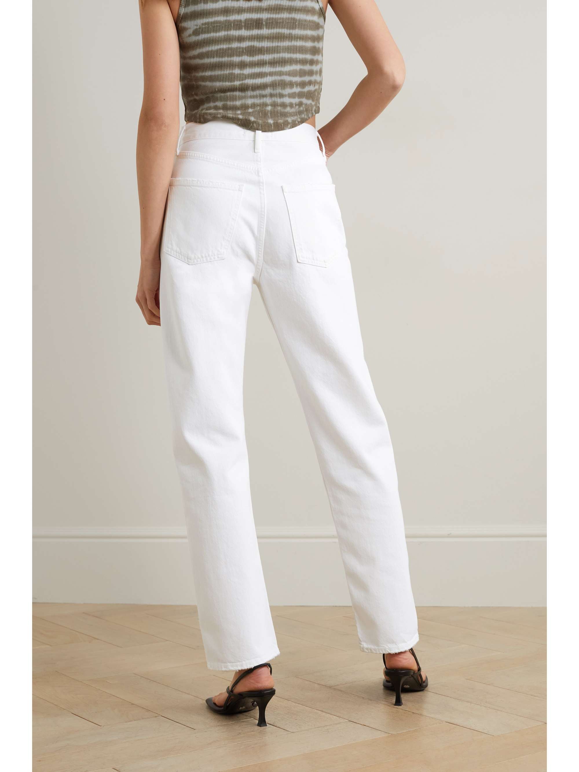+ NET SUSTAIN '90s Pinch Waist high-rise straight-leg organic jeans view