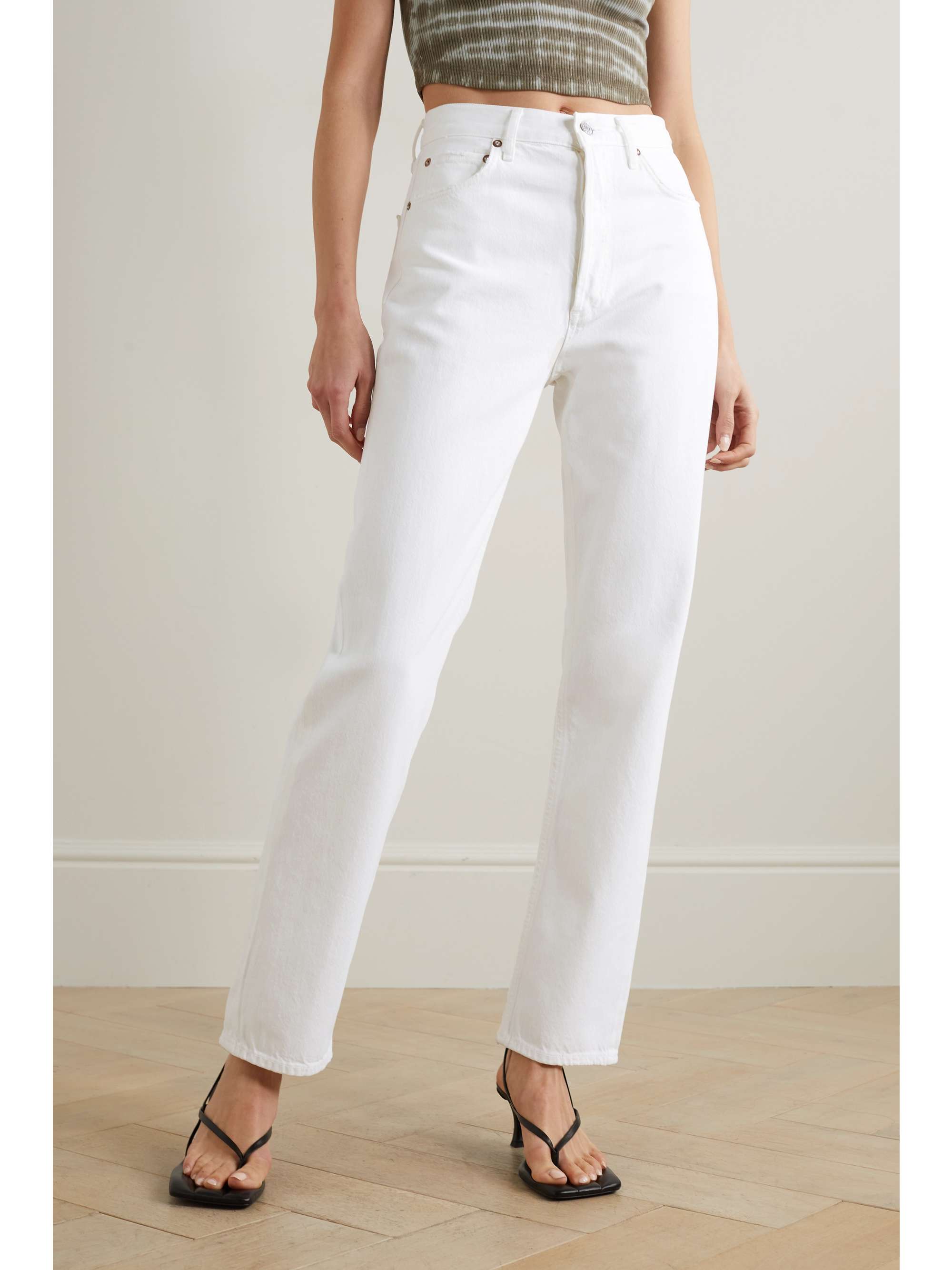 + NET SUSTAIN '90s Pinch Waist high-rise straight-leg organic jeans view