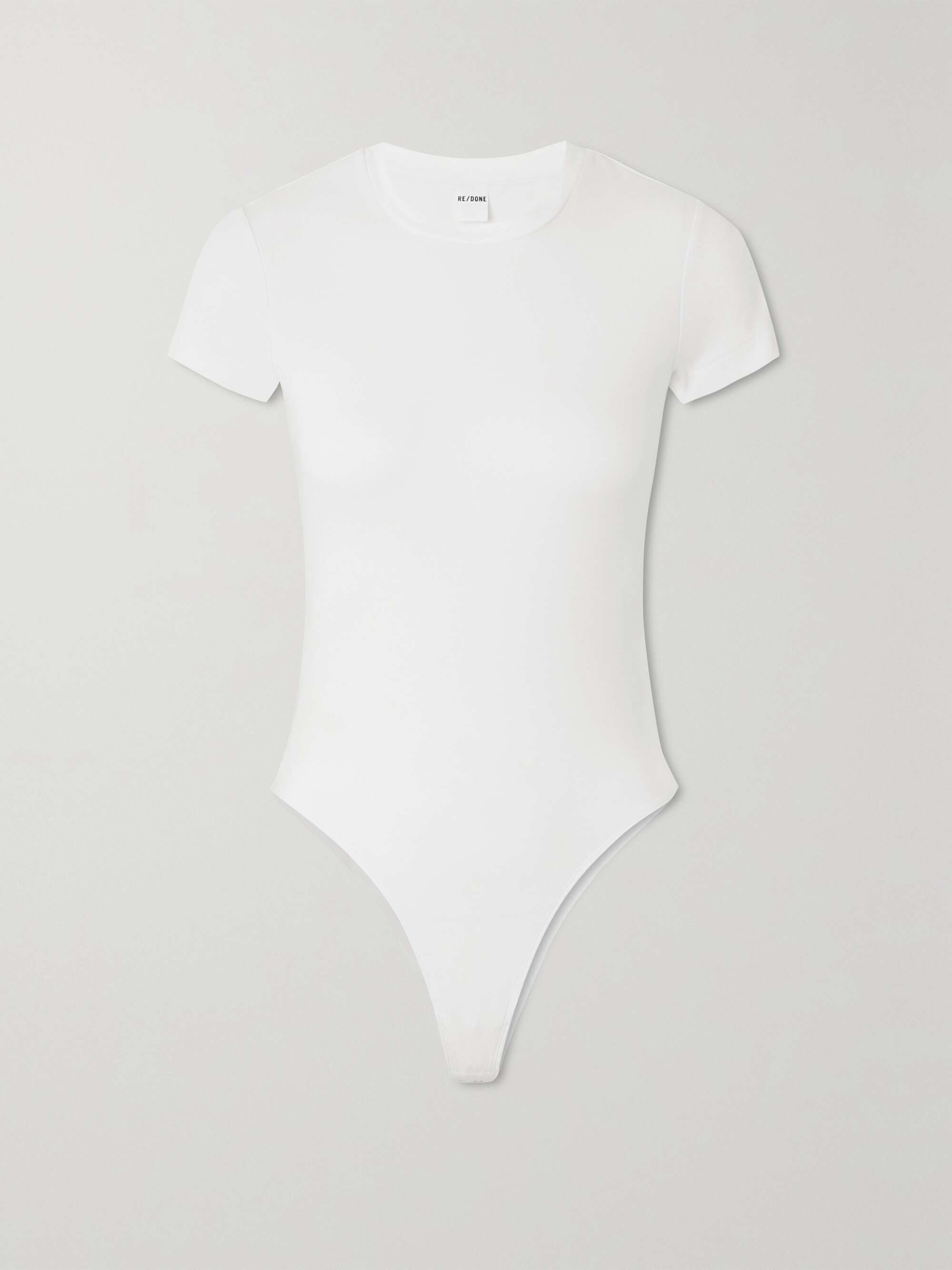 Stretch-cotton jersey bodysuit view