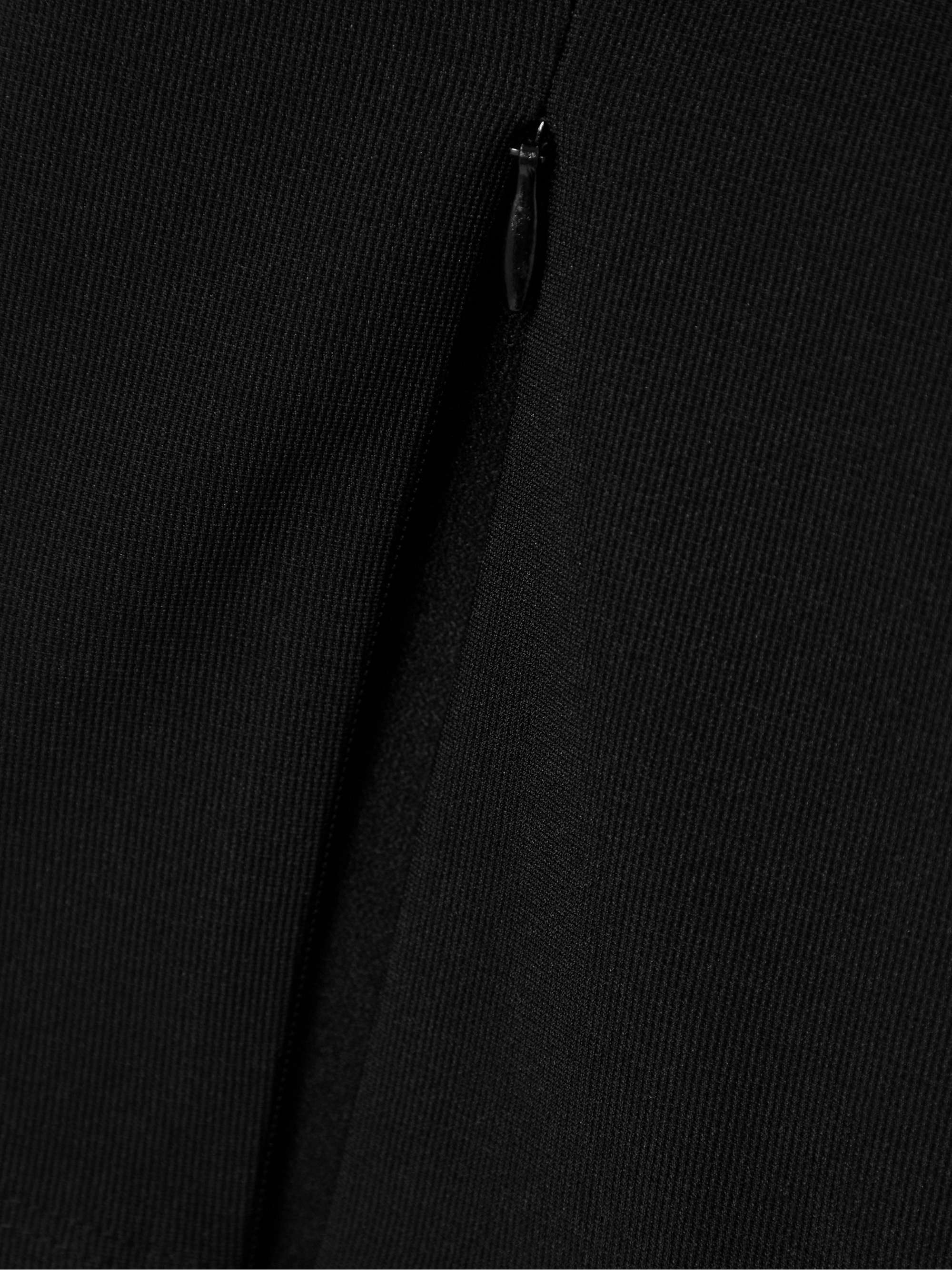 Reya ribbed stretch-jersey flared leggings view