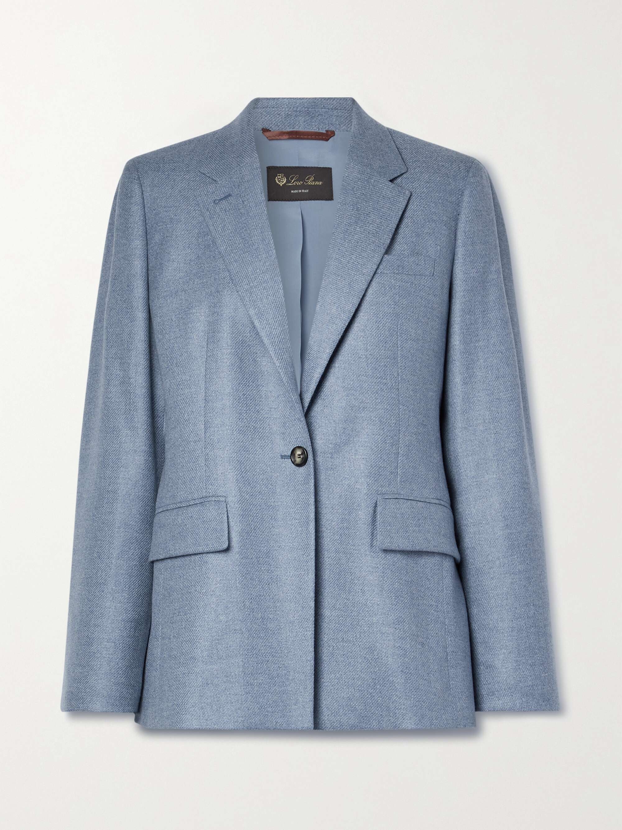 Dorina cashmere-flannel blazer view