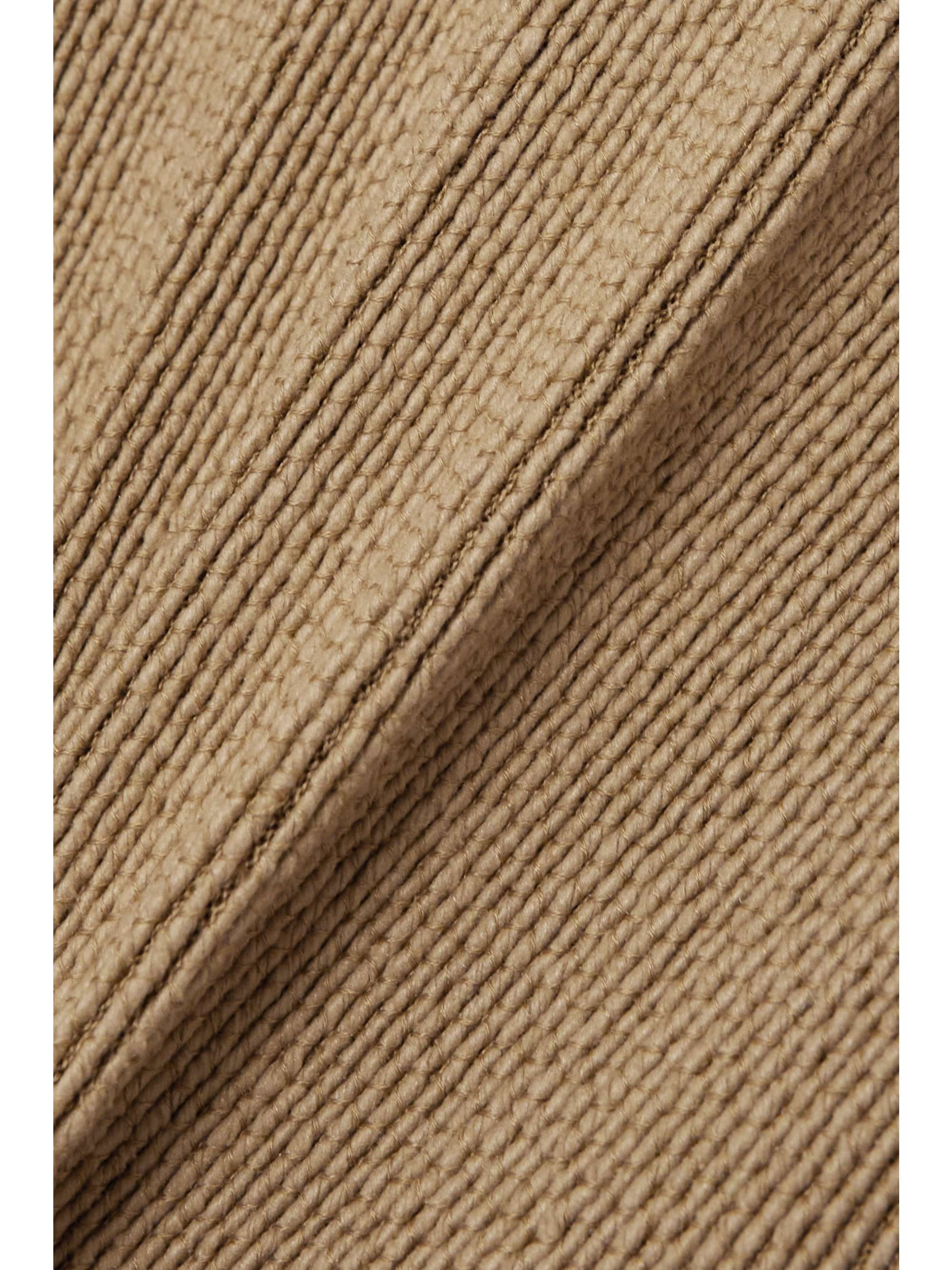 Cala Matano ribbed silk and cotton-blend tank view