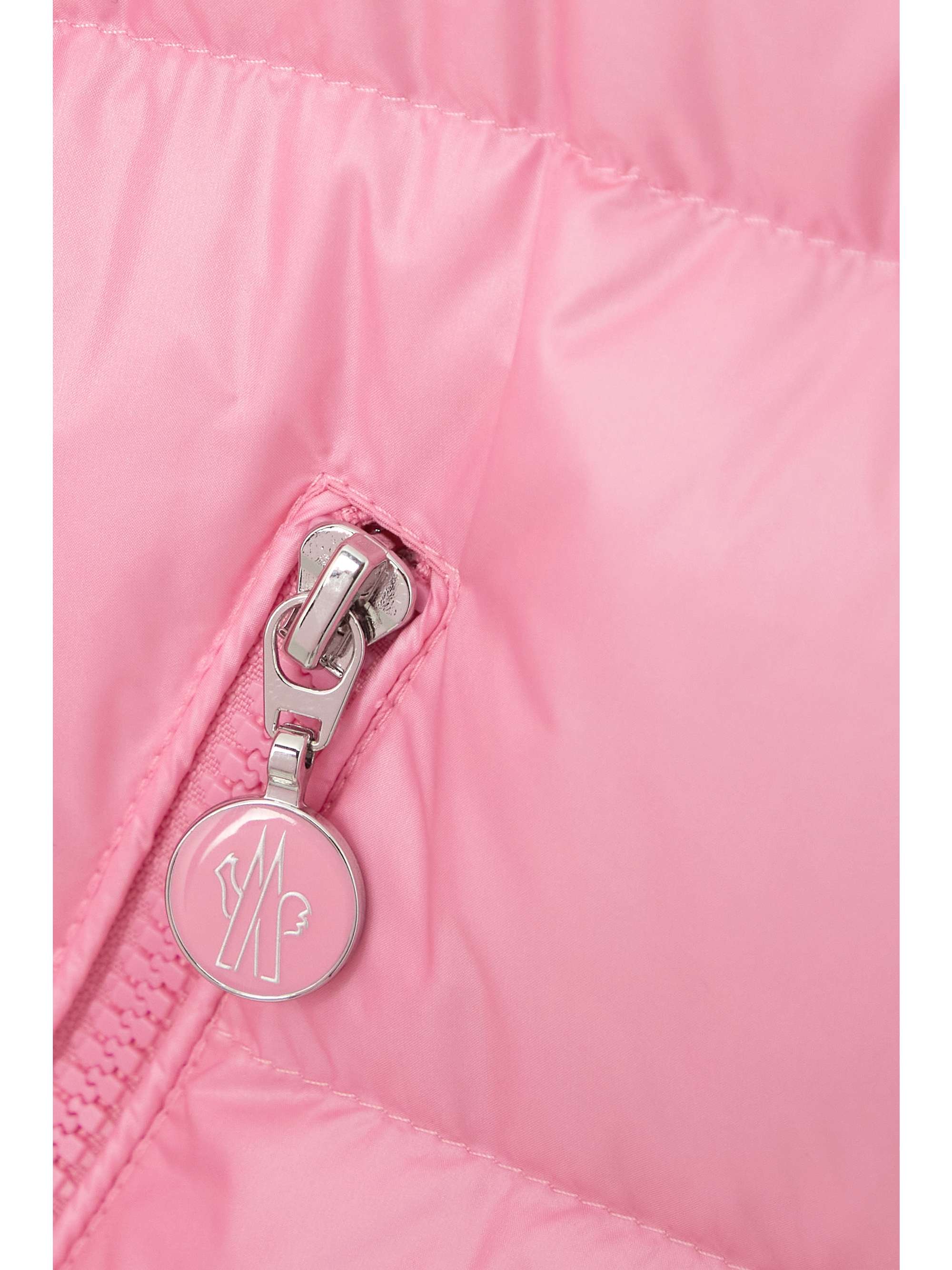 Gles hooded quilted padded shell down jacket view