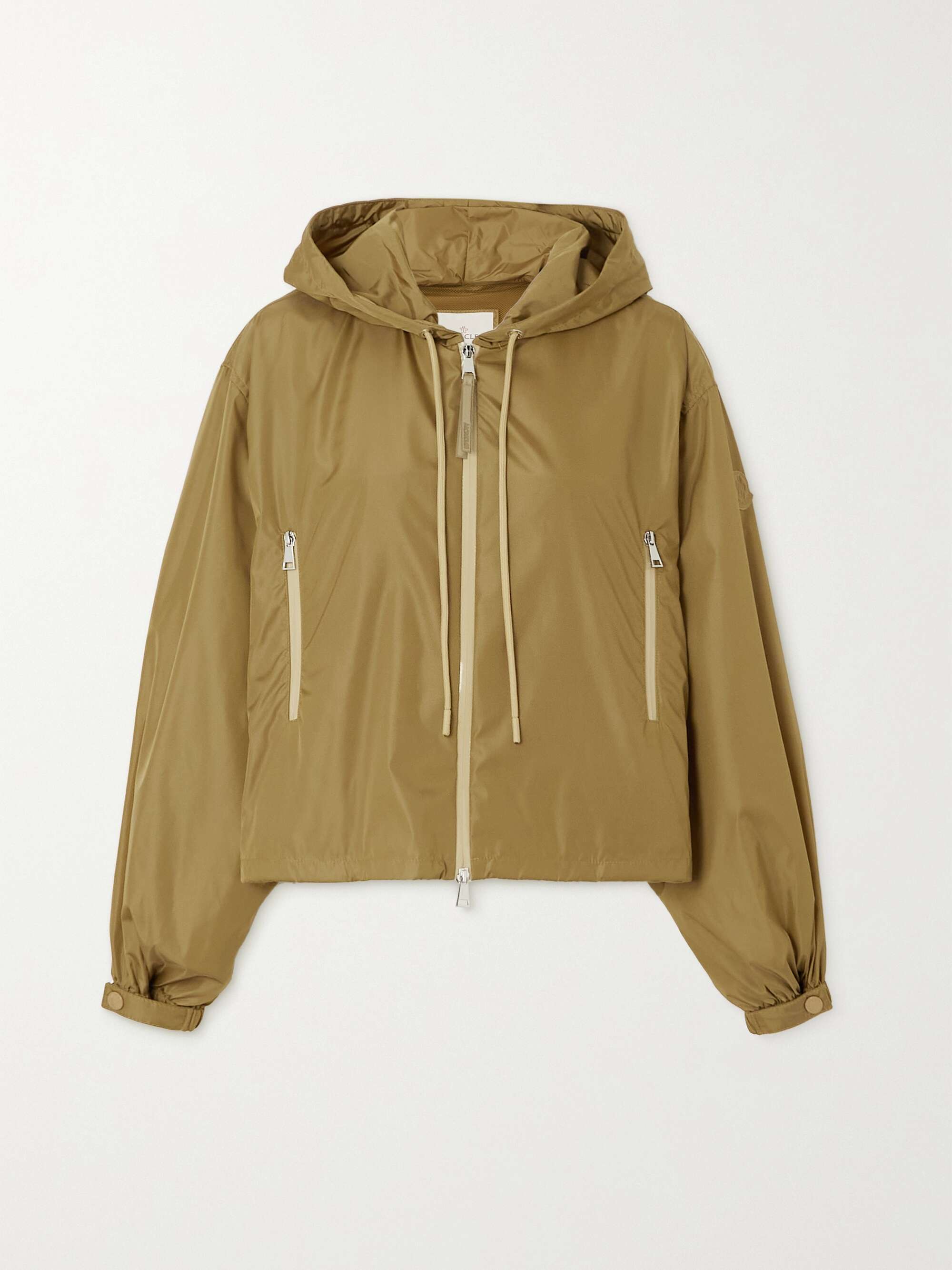 Vernois hooded printed shell jacket view