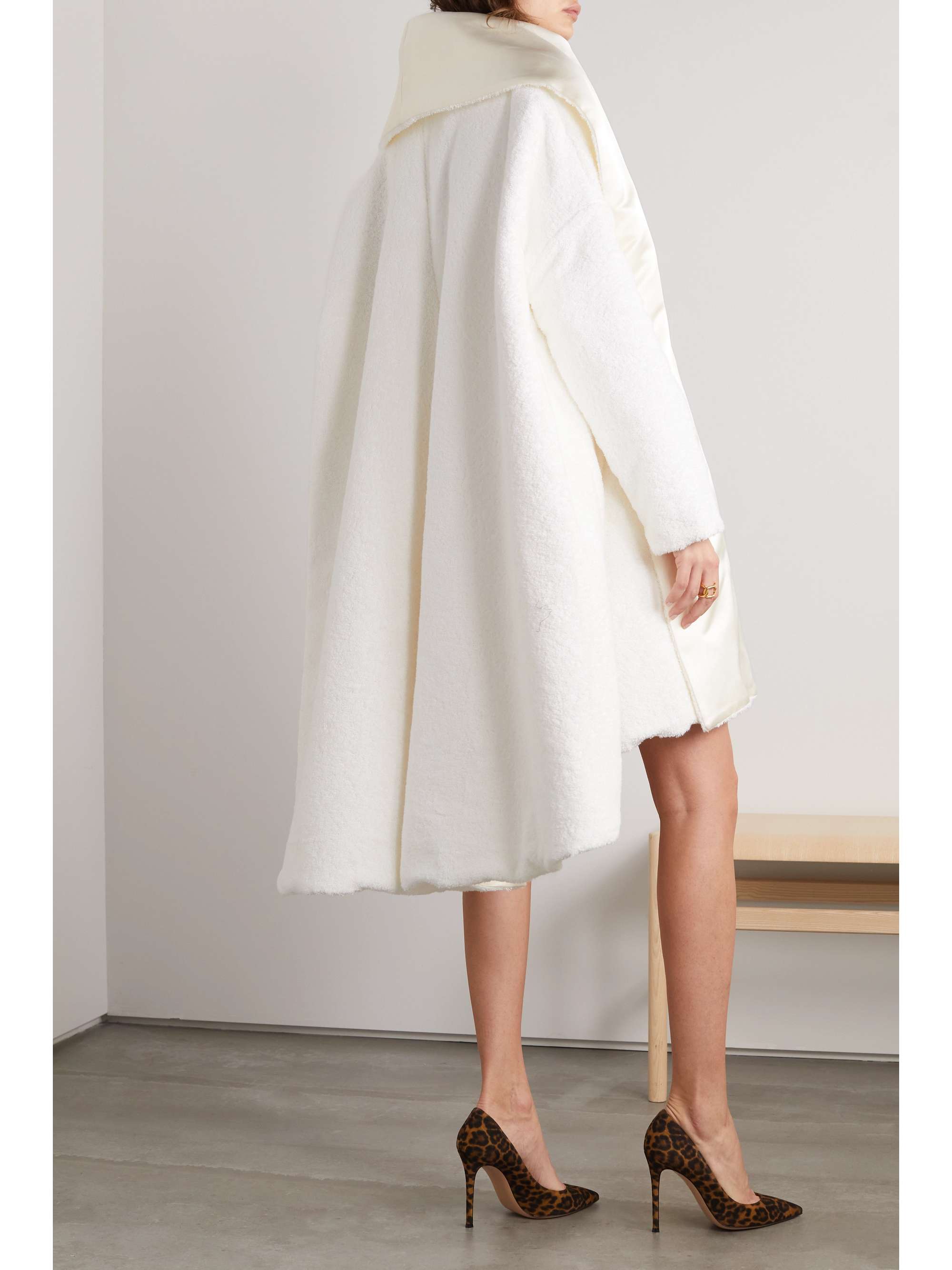 Cotton-terry coat view