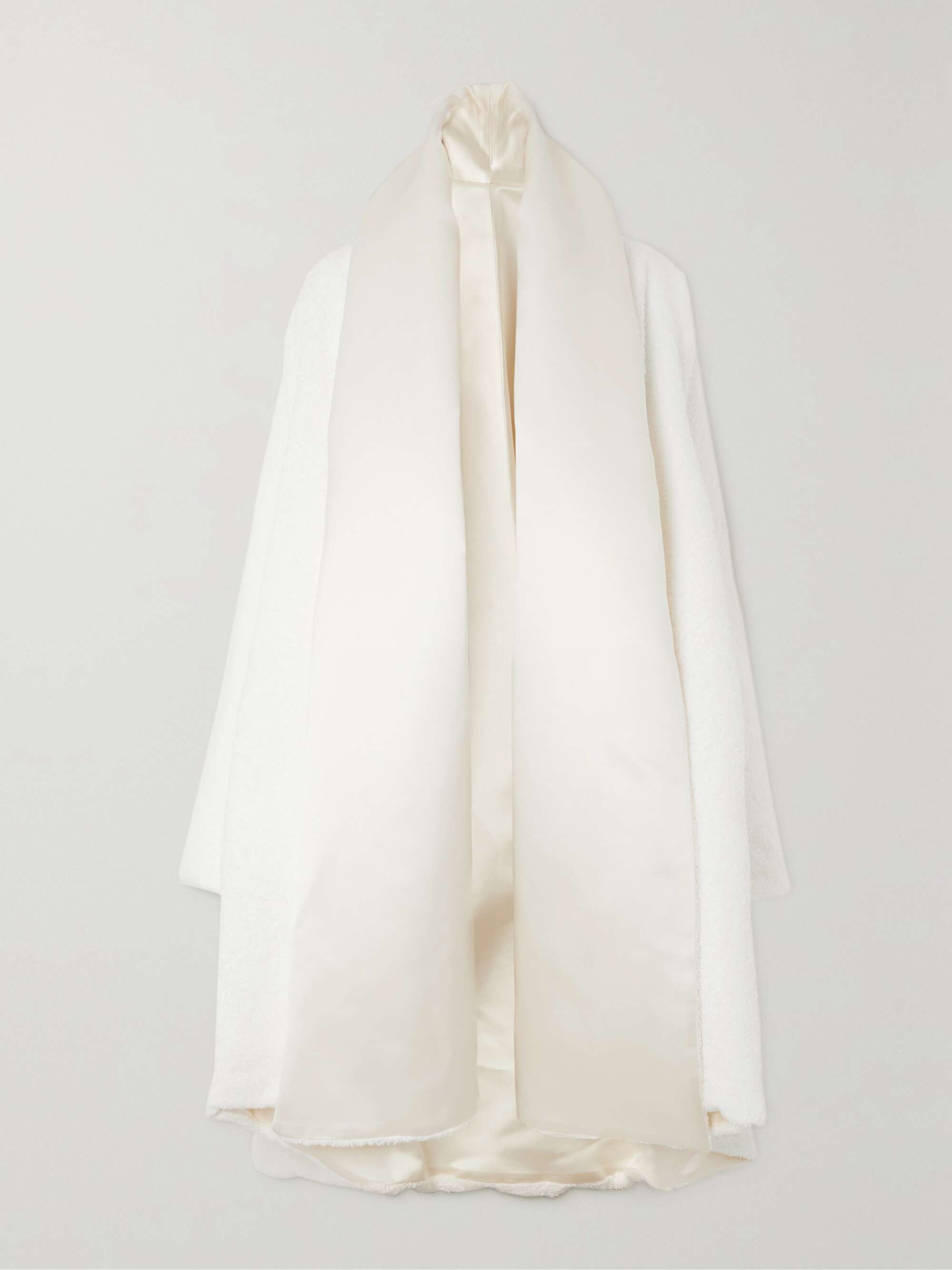 Cotton-terry coat view