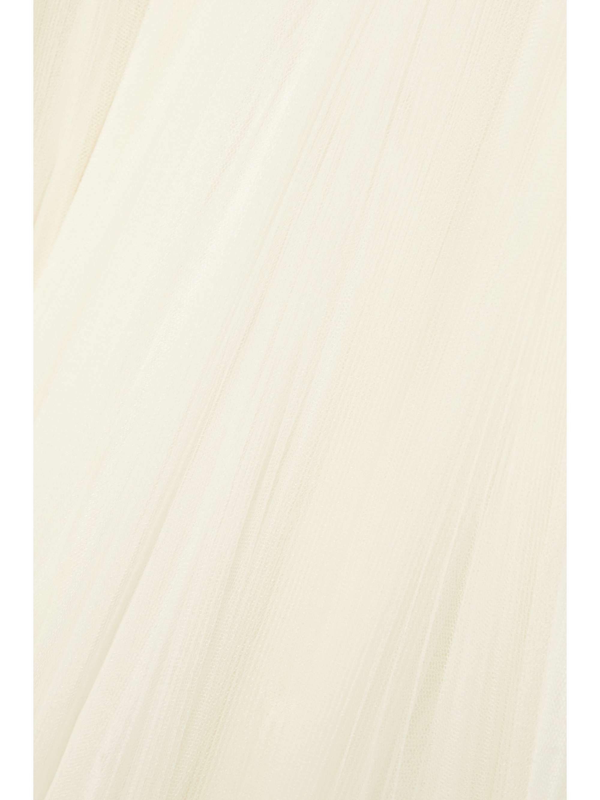 Guinevere shirred grosgrain-trimmed tulle gown view