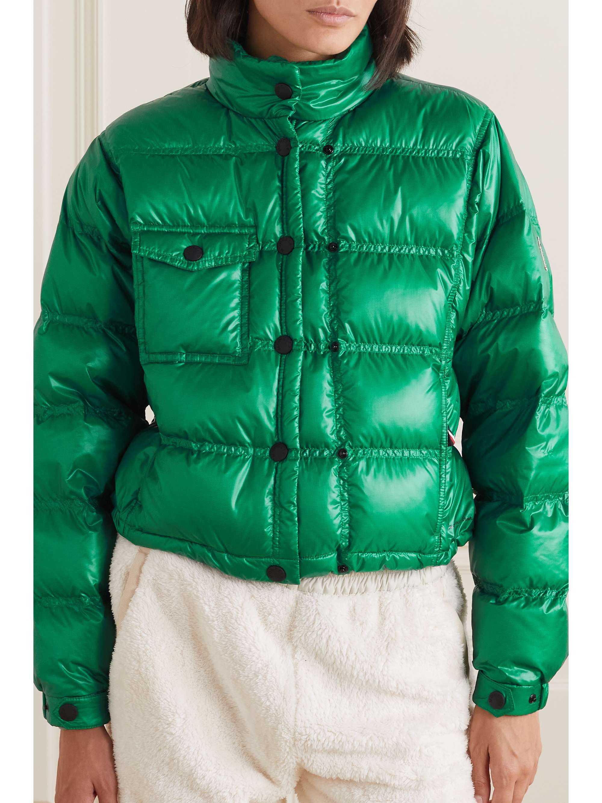 Anras quilted ripstop down jacket view