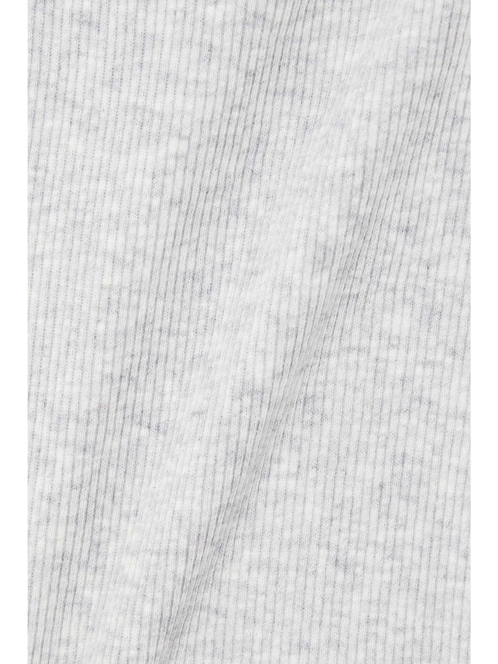 Ribbed cotton-blend jersey tank view