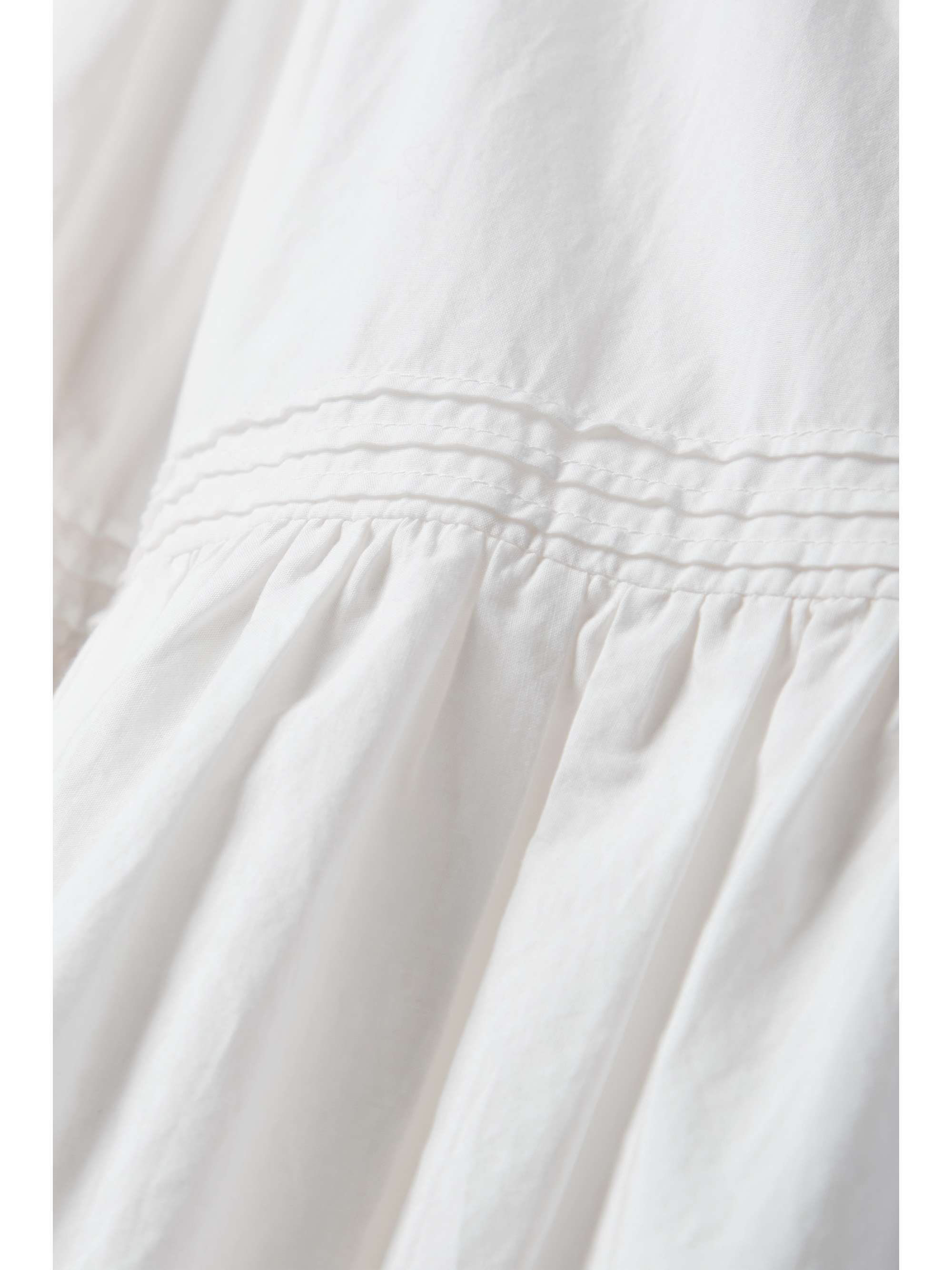 Sebastiane broderie anglaise-trimmed organic cotton-poplin midi skirt view