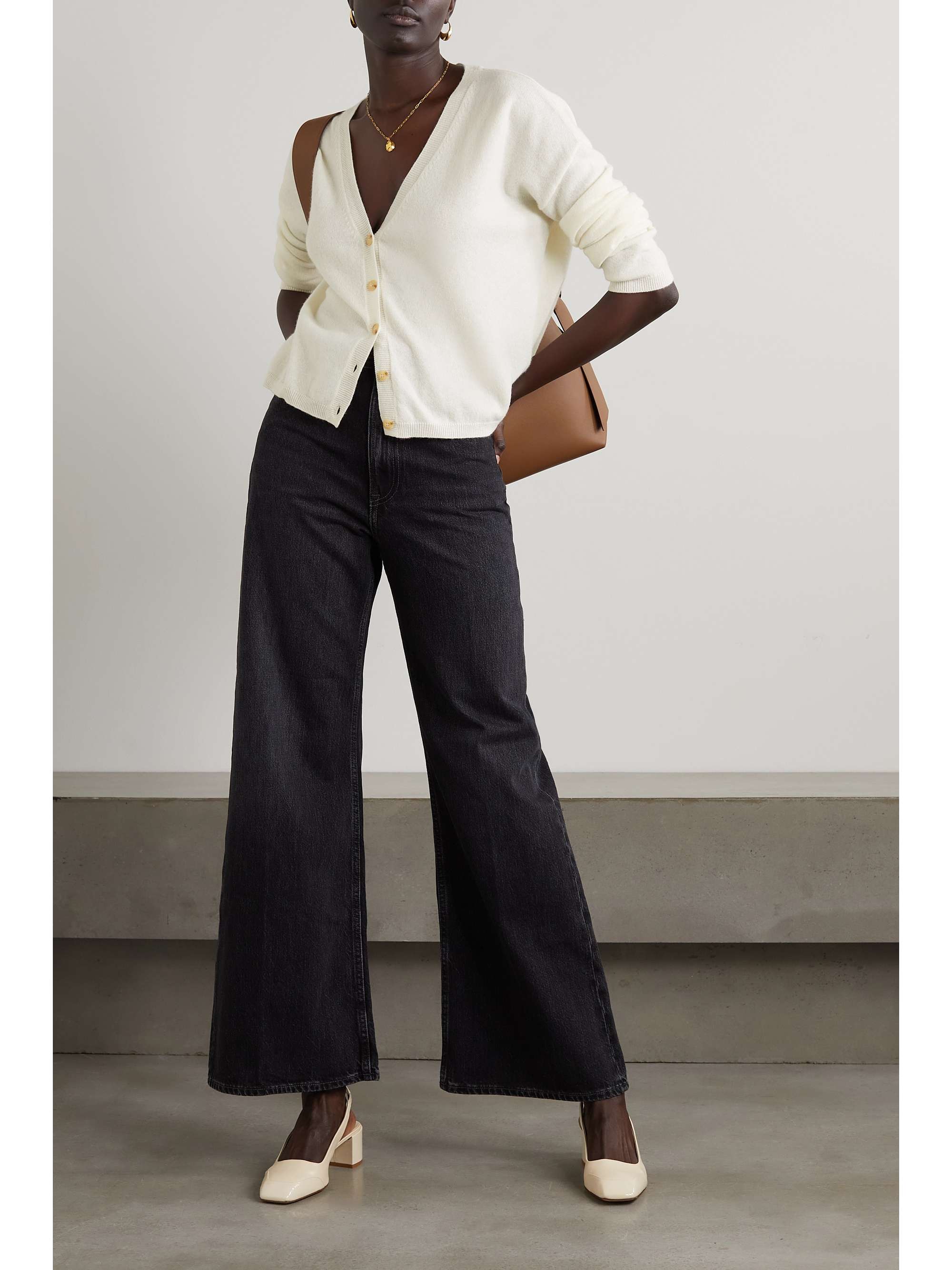 Abby cashmere cardigan view