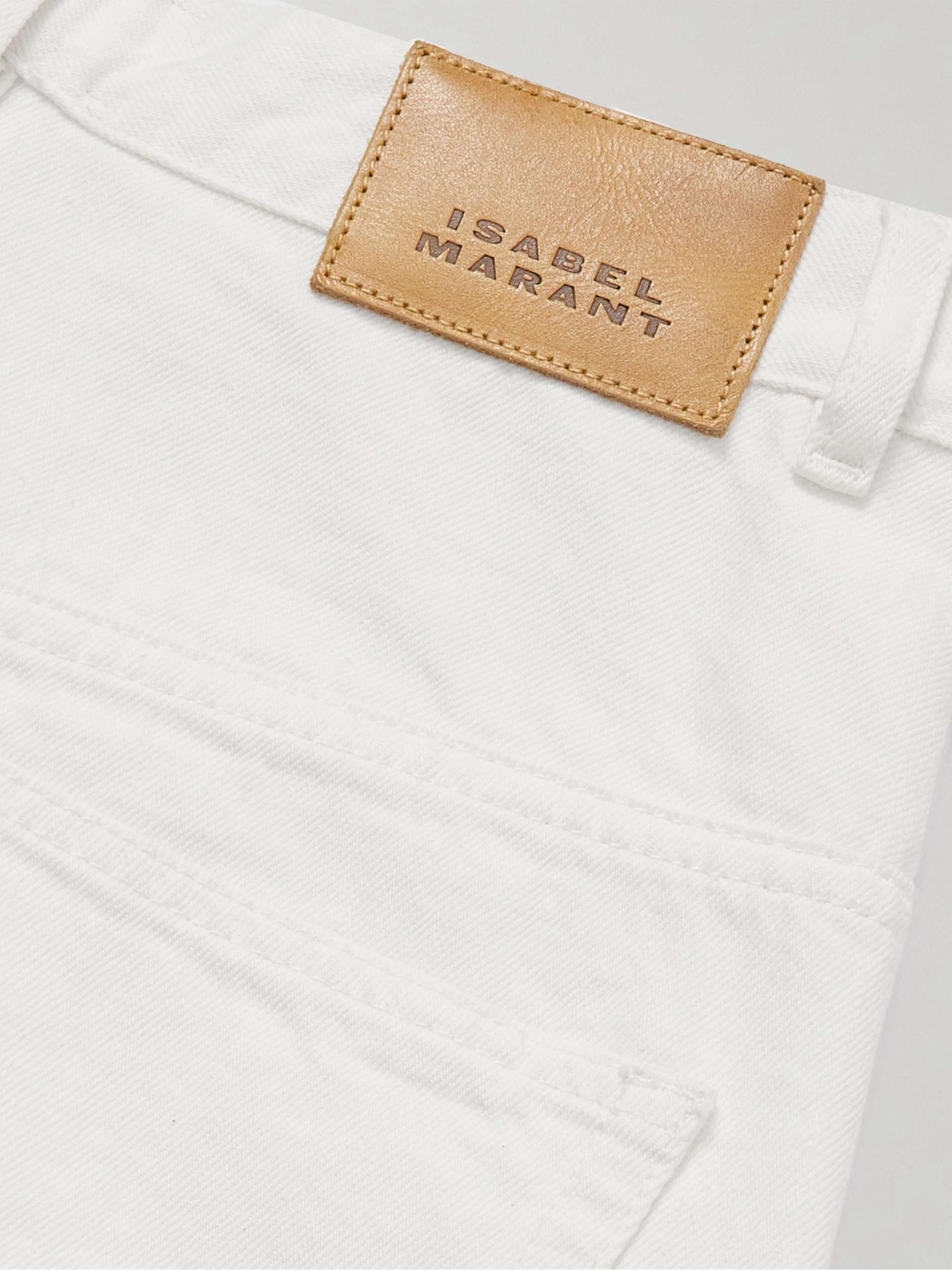 Lemony high-rise wide-leg jeans view