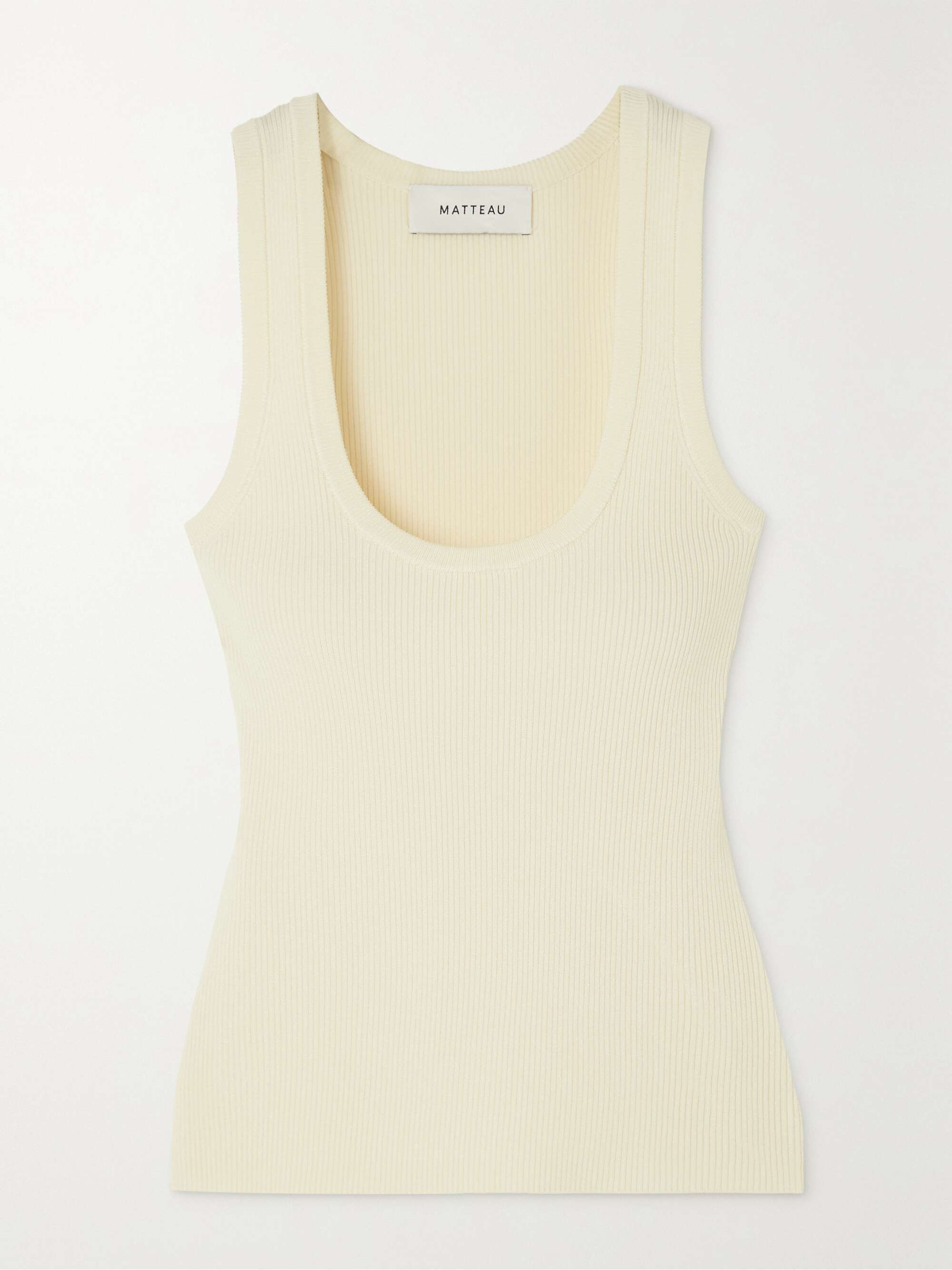 + NET SUSTAIN ribbed-knit tank view
