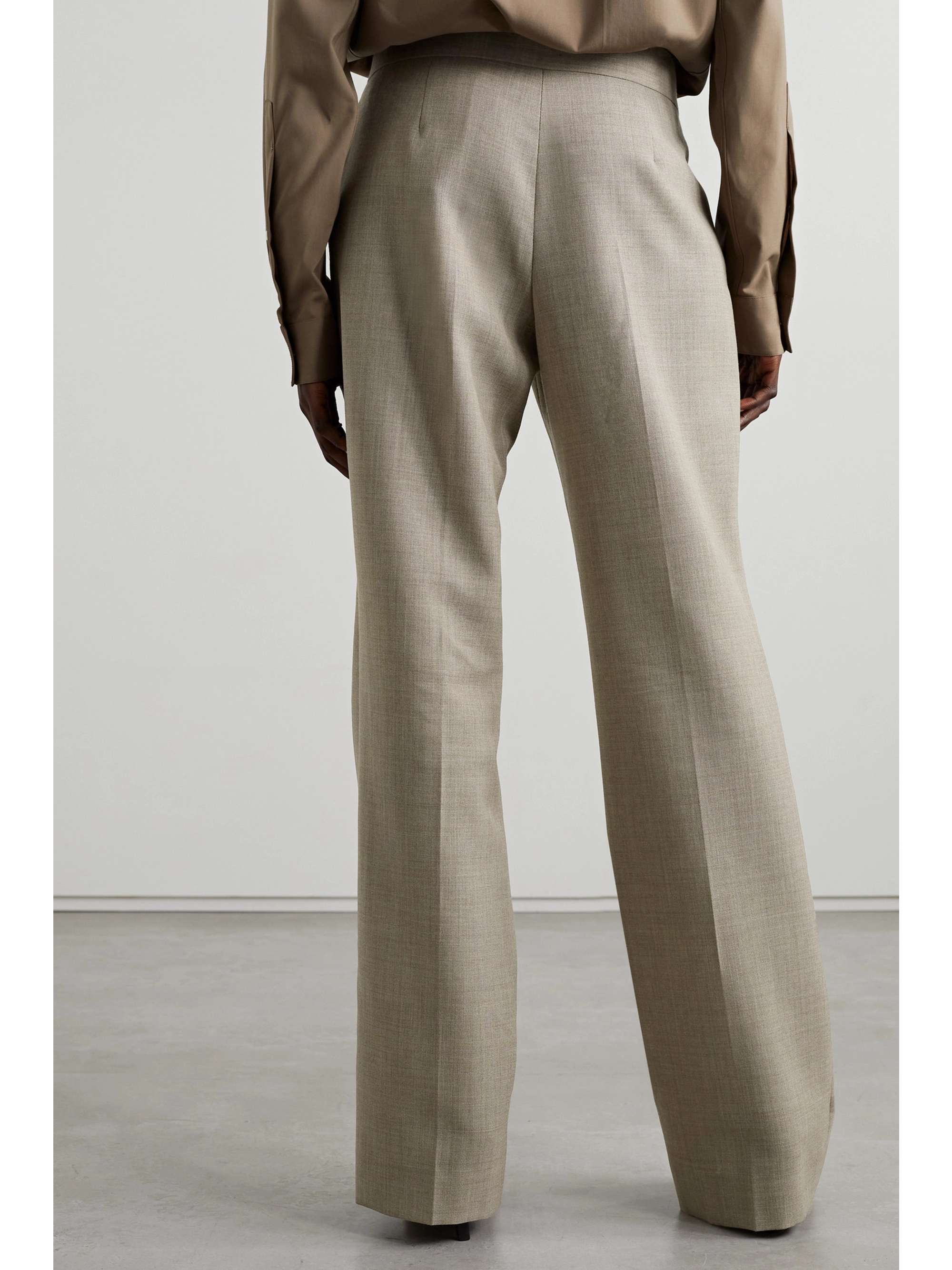Baer wool straight-leg pants view