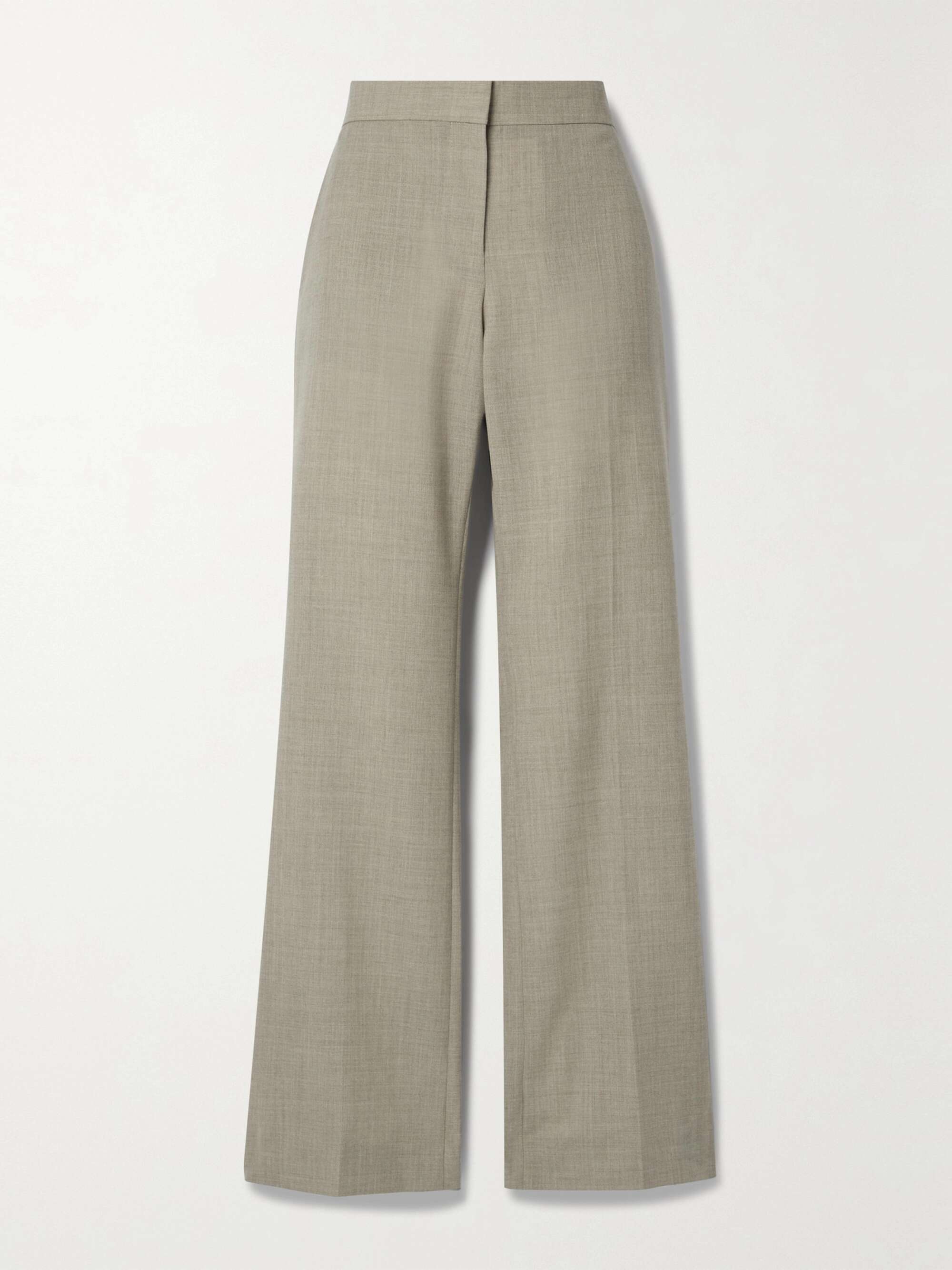 Baer wool straight-leg pants view