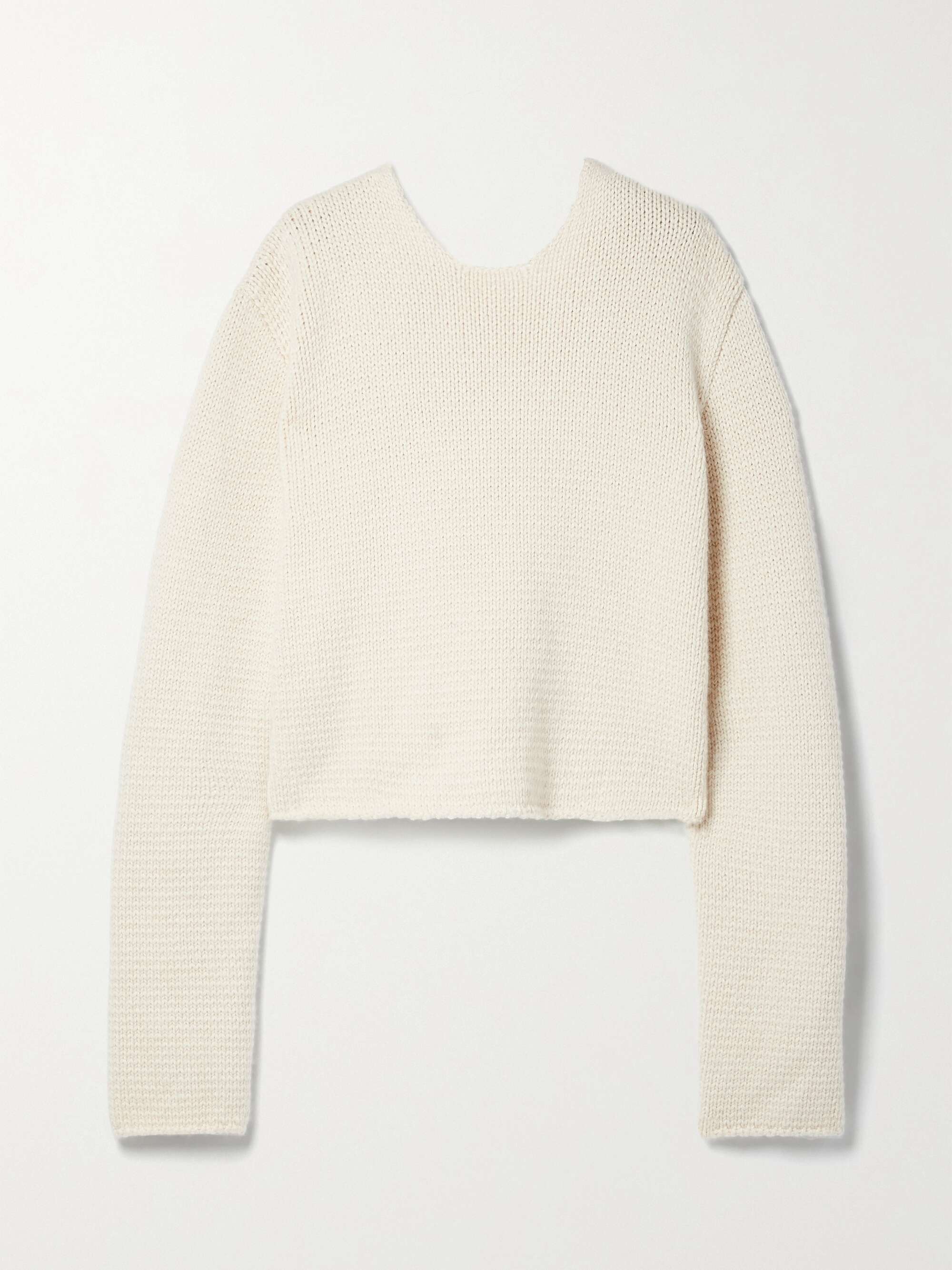 Iri cropped cashmere sweater view