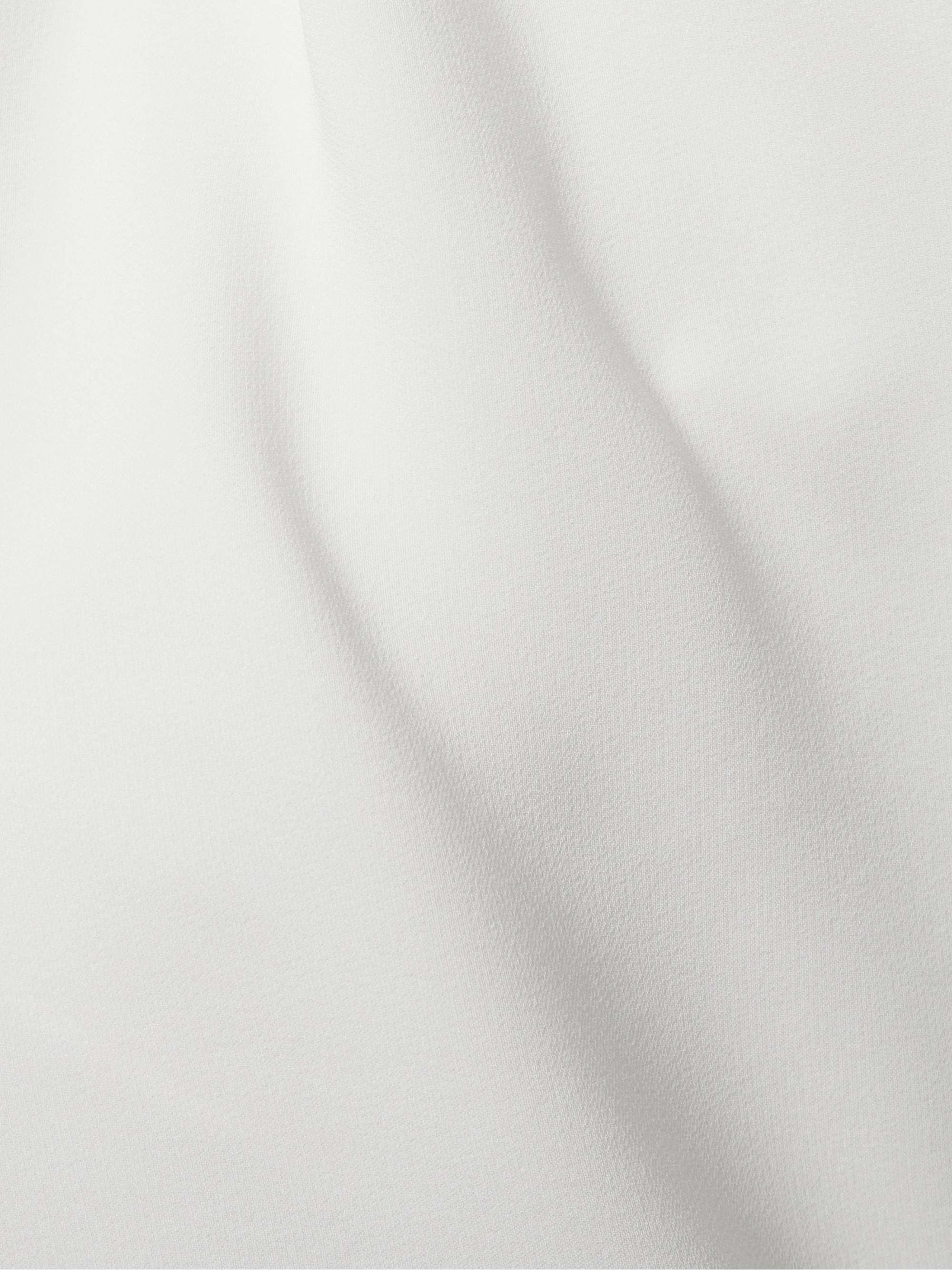 Bamaris one-shoulder draped silk-crepe maxi dress view