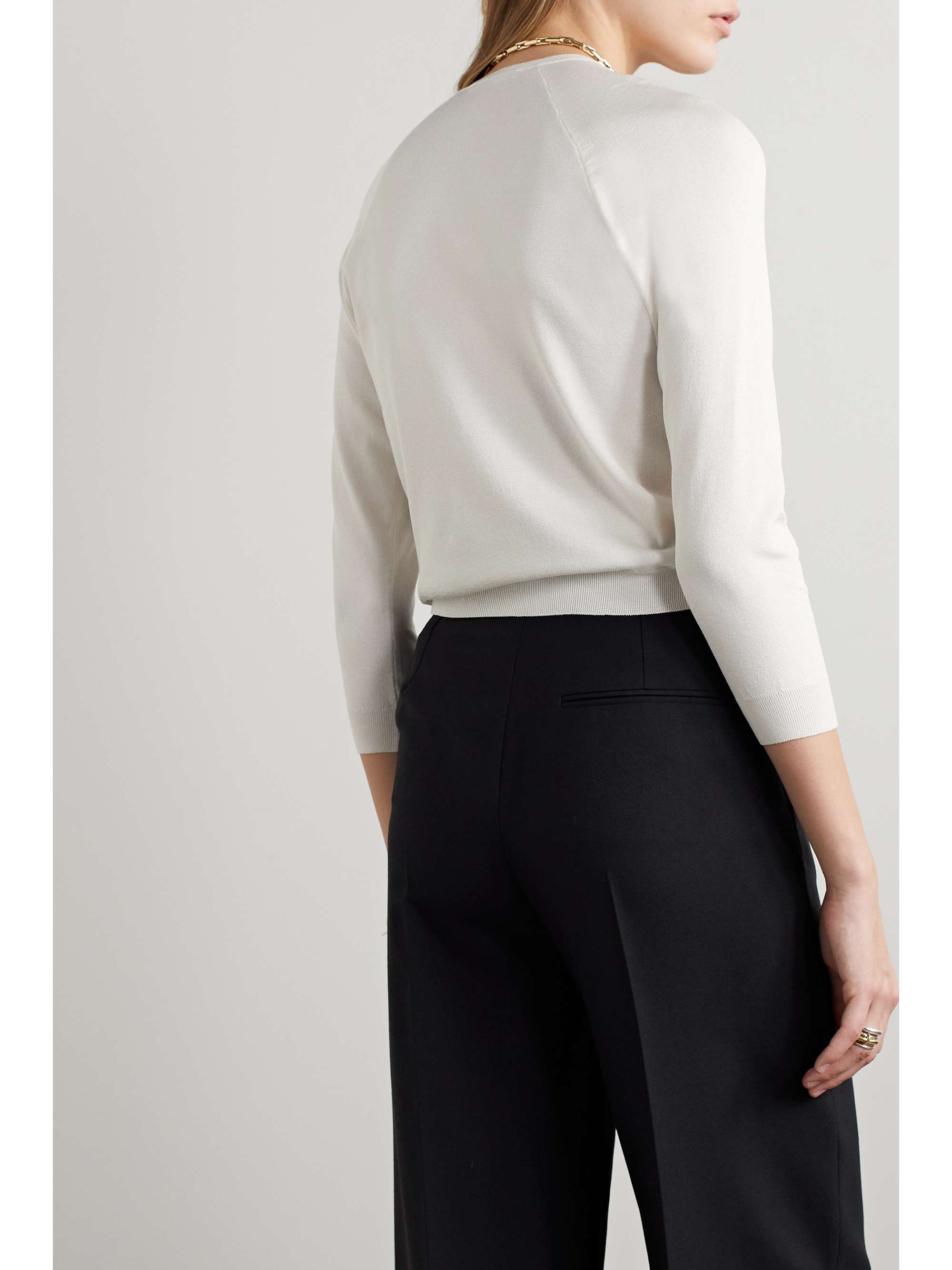 Corin silk-blend sweater view