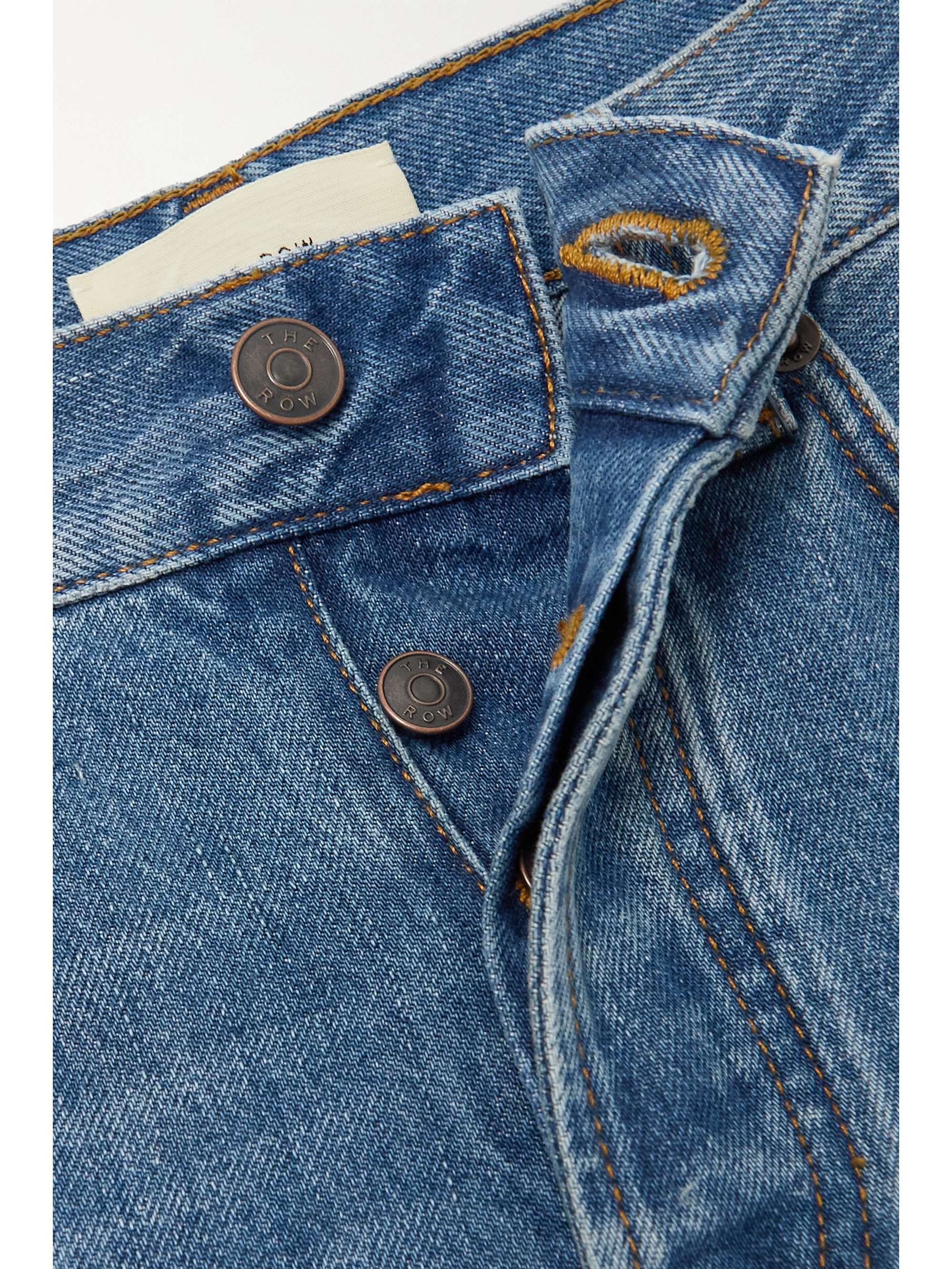 Lesley mid-rise straight-leg jeans view