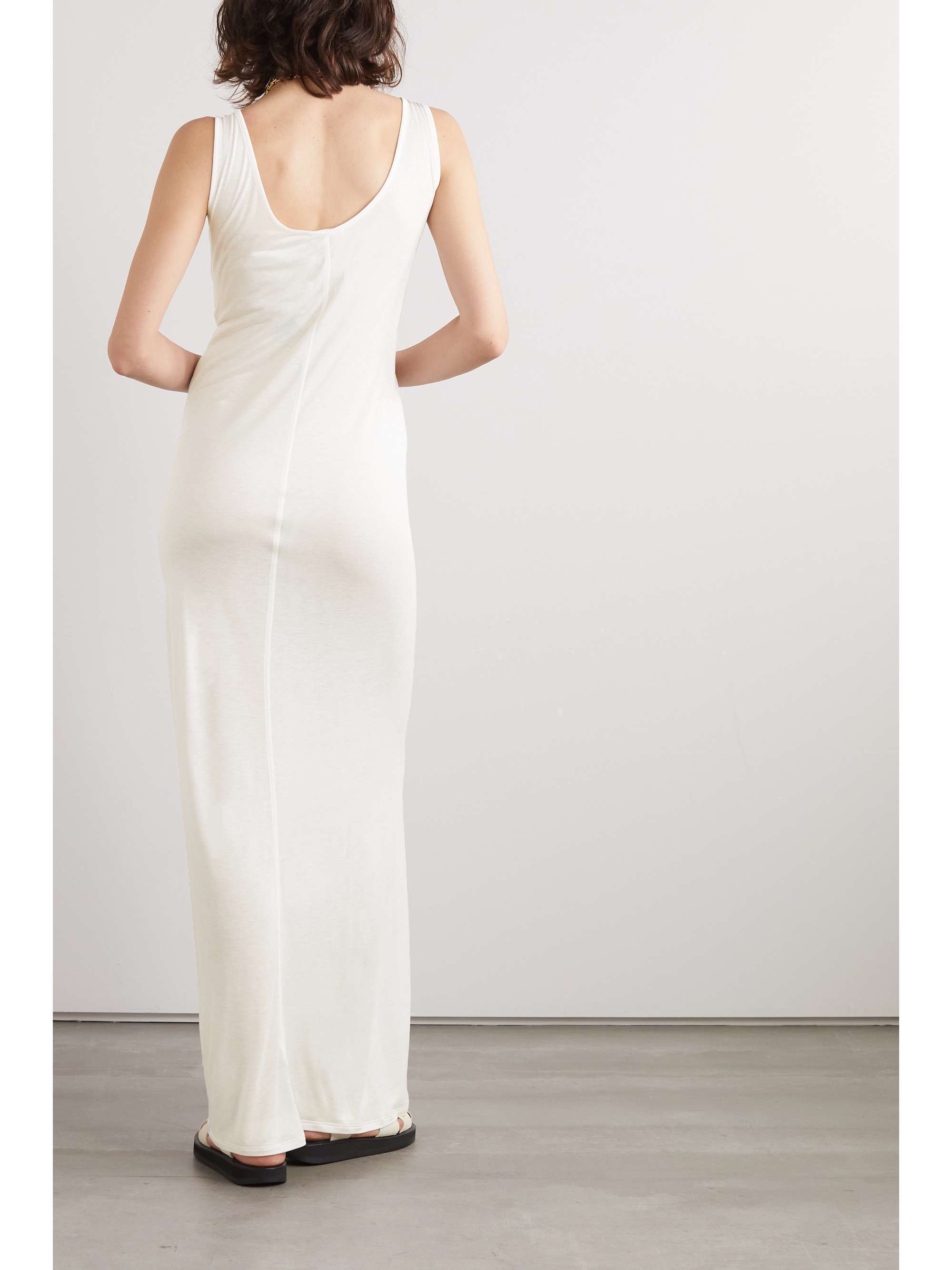 Toman jersey midi dress view