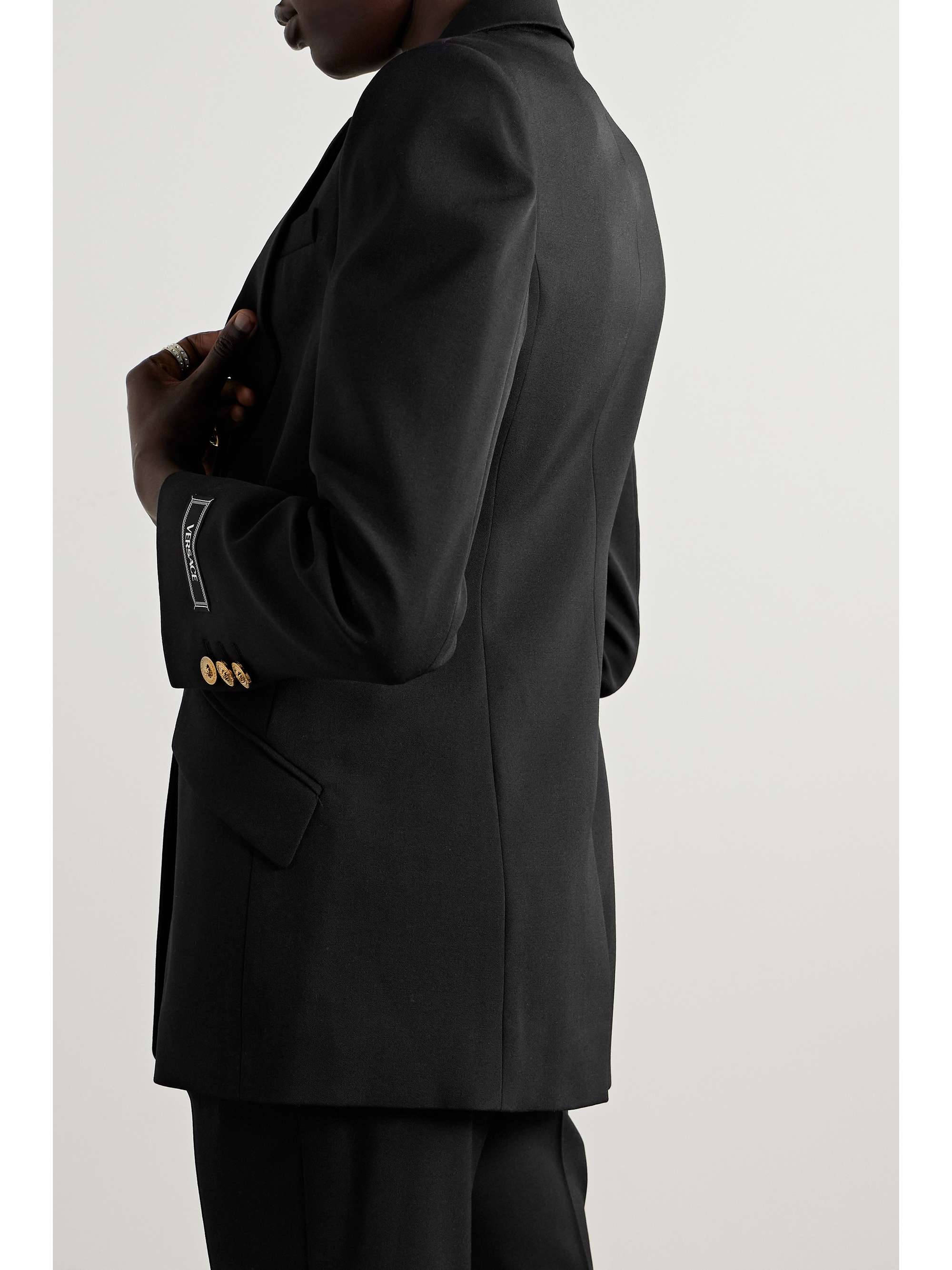 Icons wool-blend blazer view