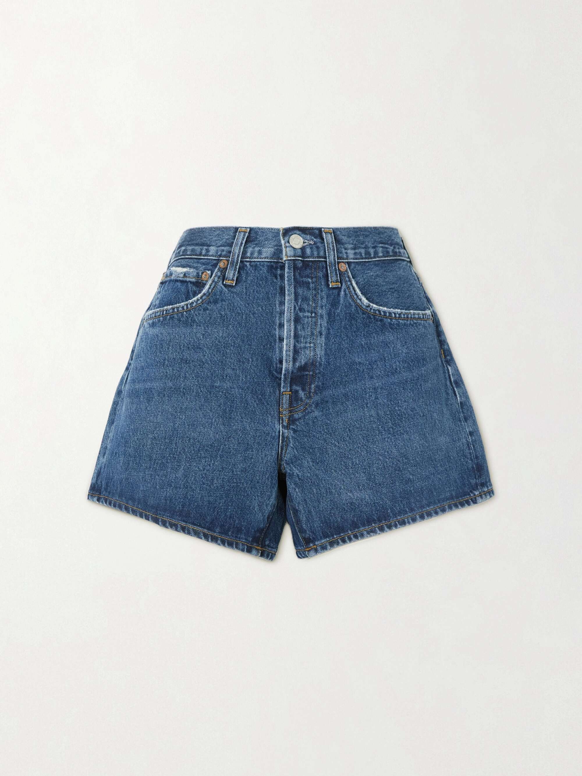 Parker Long Clean organic denim shorts view
