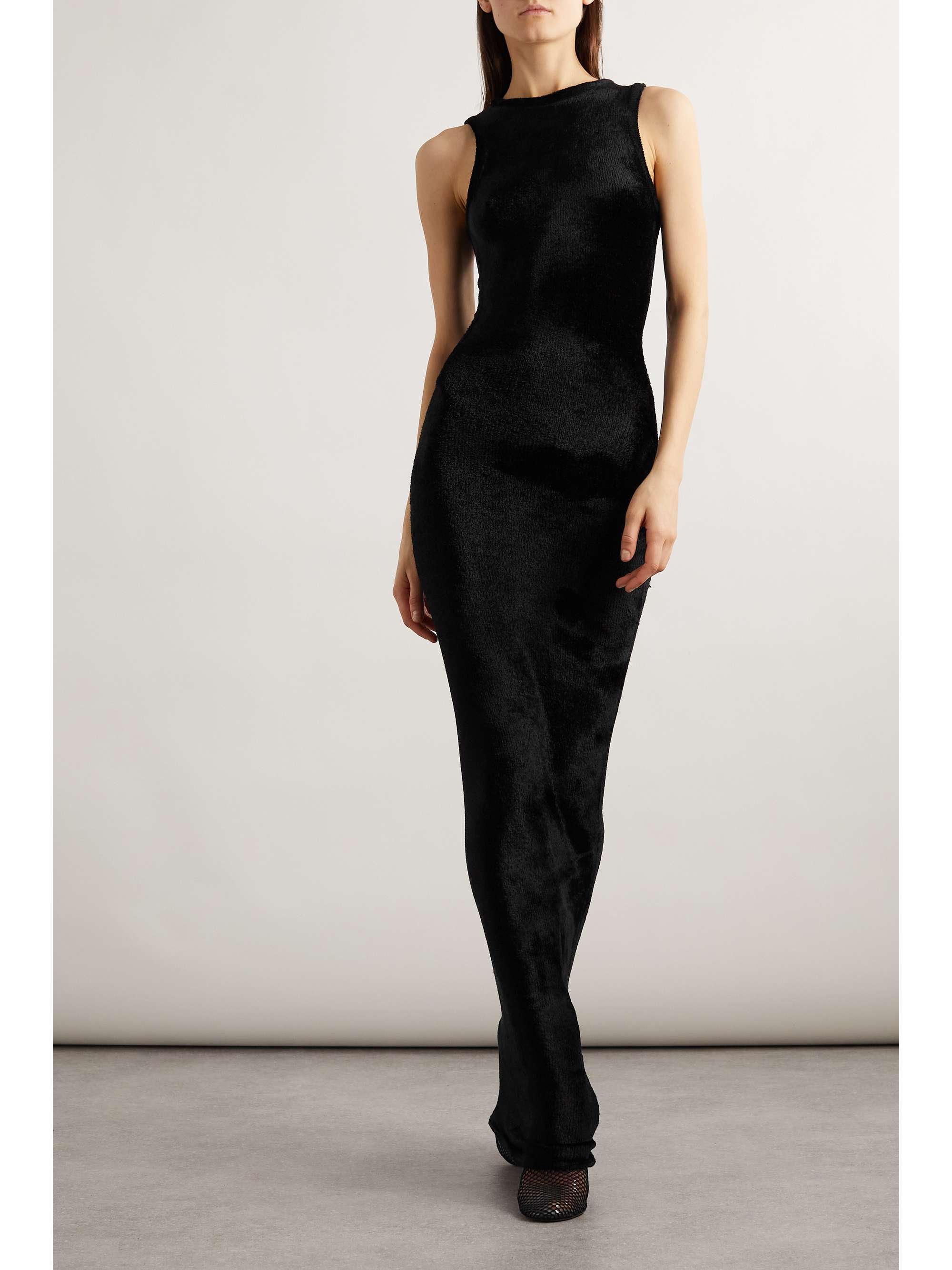 Convertible chenille gown view