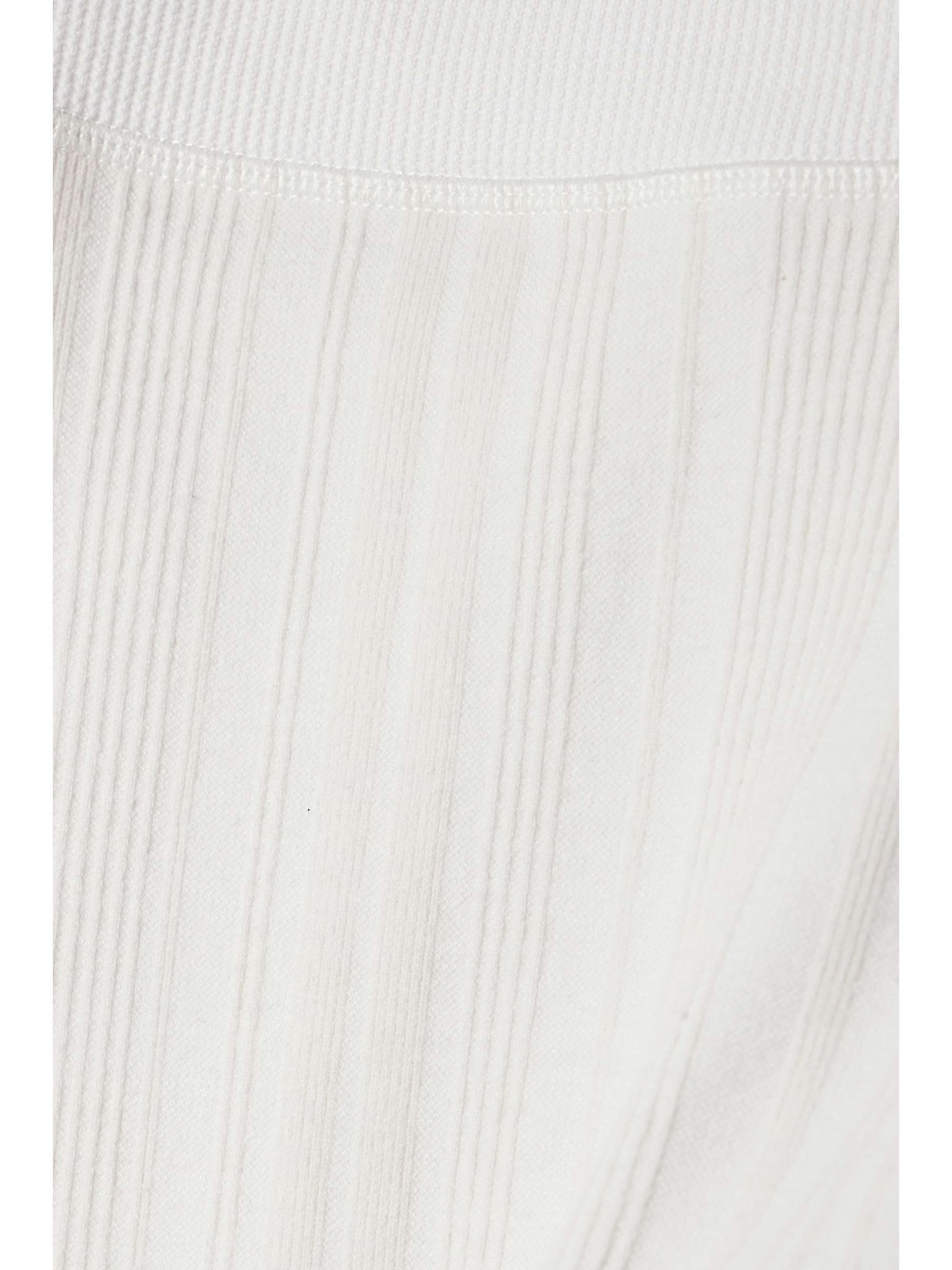 Sol ribbed stretch-jersey leggings view