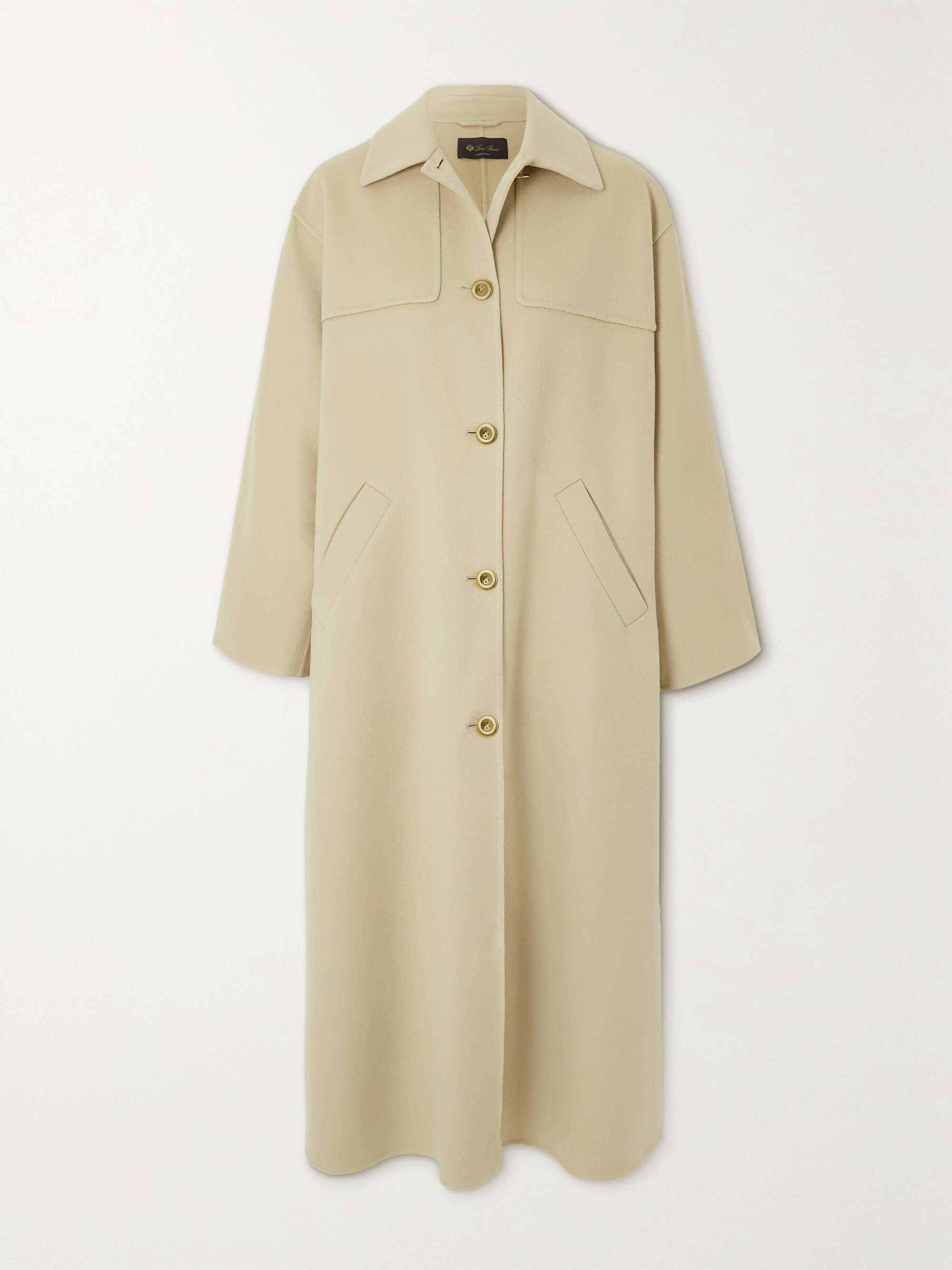 Ardis cashmere coat view