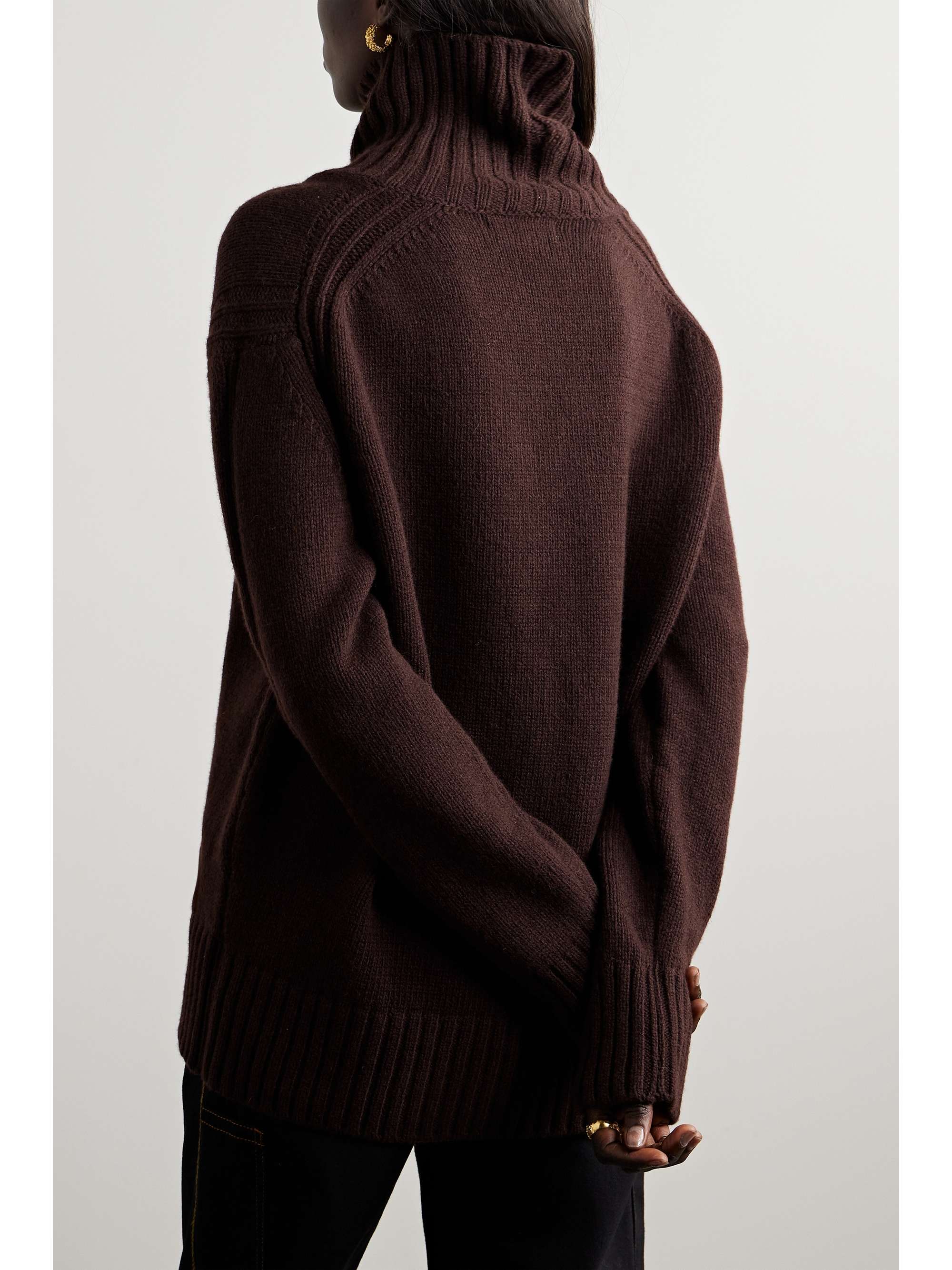 + NET SUSTAIN Fintra wool turtleneck sweater view