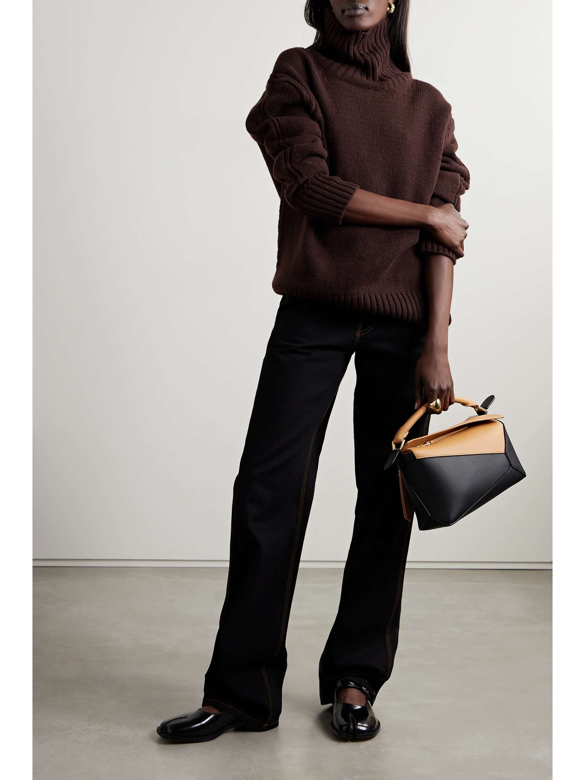 + NET SUSTAIN Fintra wool turtleneck sweater view